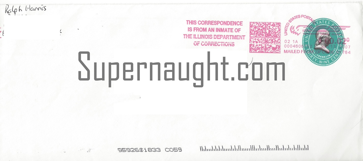 Ralph Harris Letter And Envelope Set Both Signed image 2