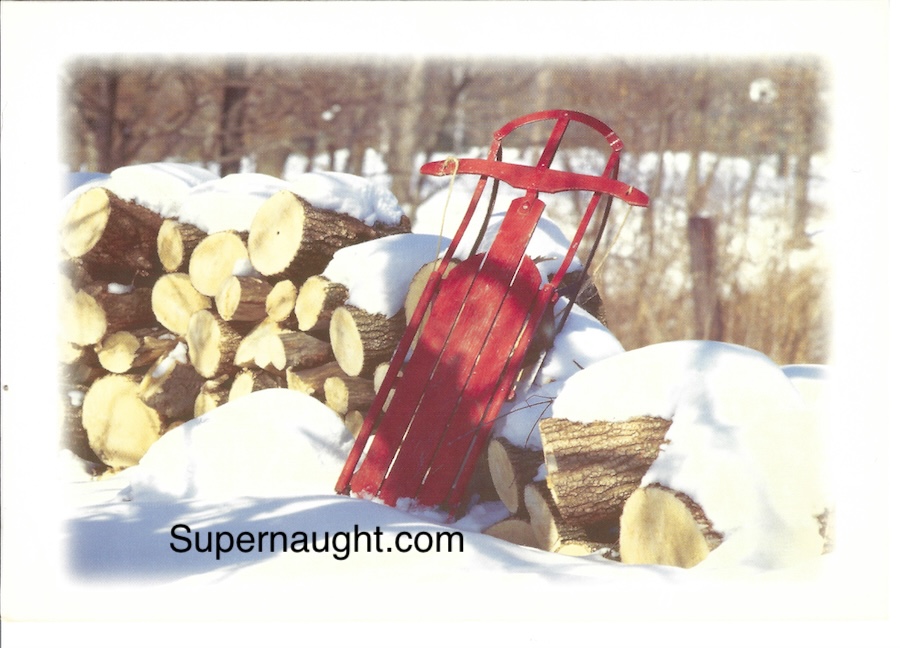 Randy Kraft Signed Christmas Card with Envelope image 2