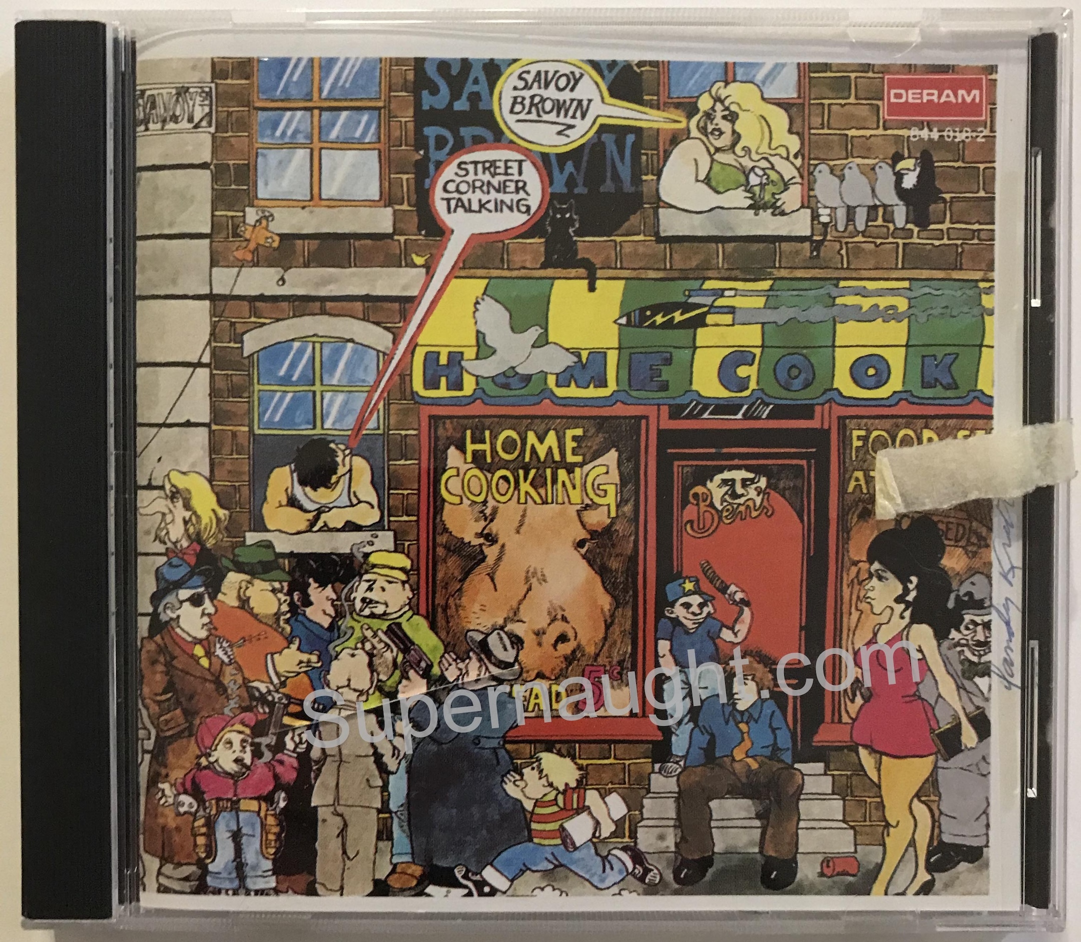 Randy Kraft Signed Savoy Brown CD