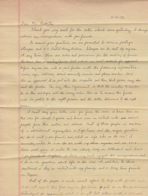 Raymond Brown Letter and Envelope Set Both Signed