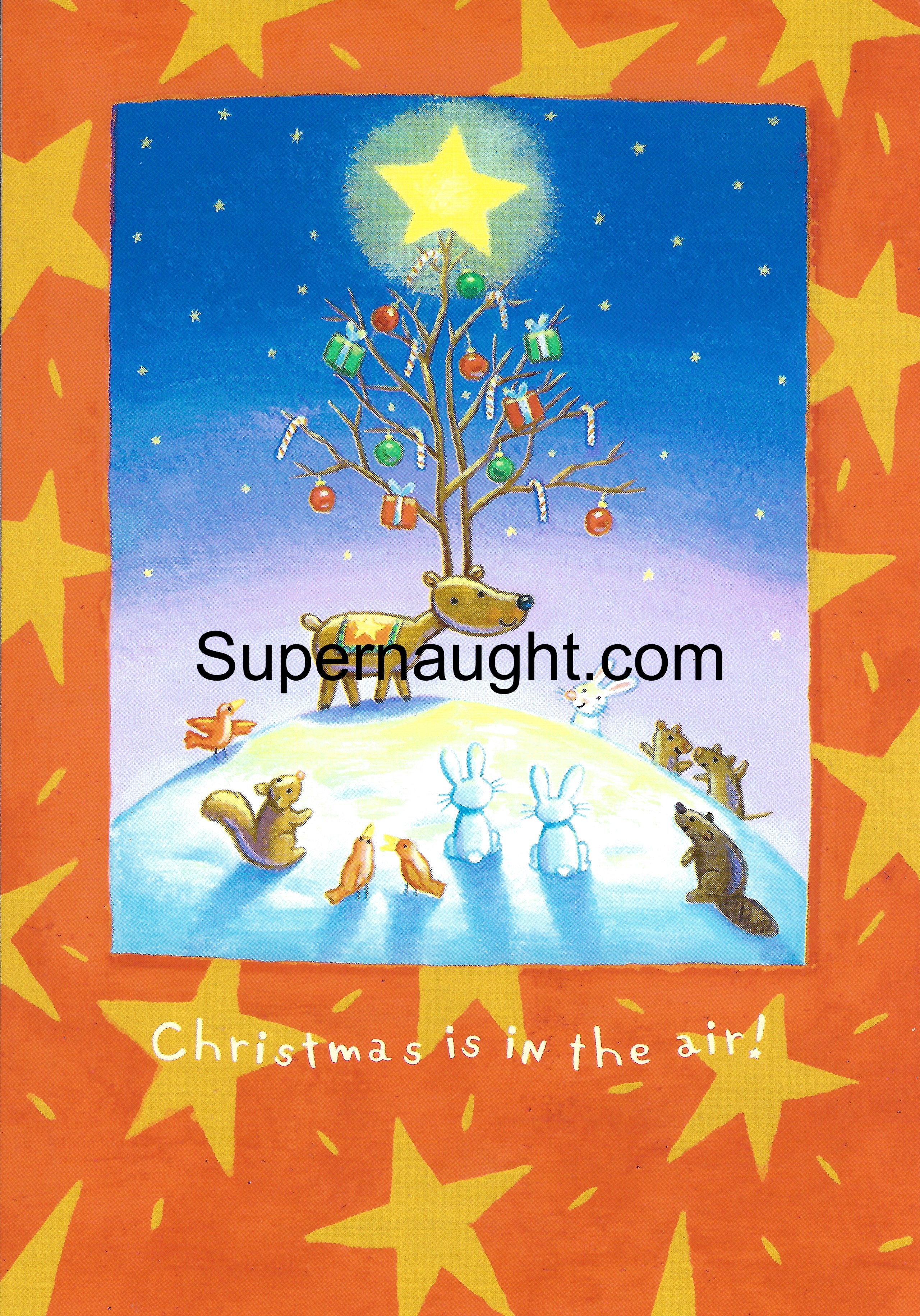 Rex Krebs Christmas Card and Envelope Set Both Signed image 2