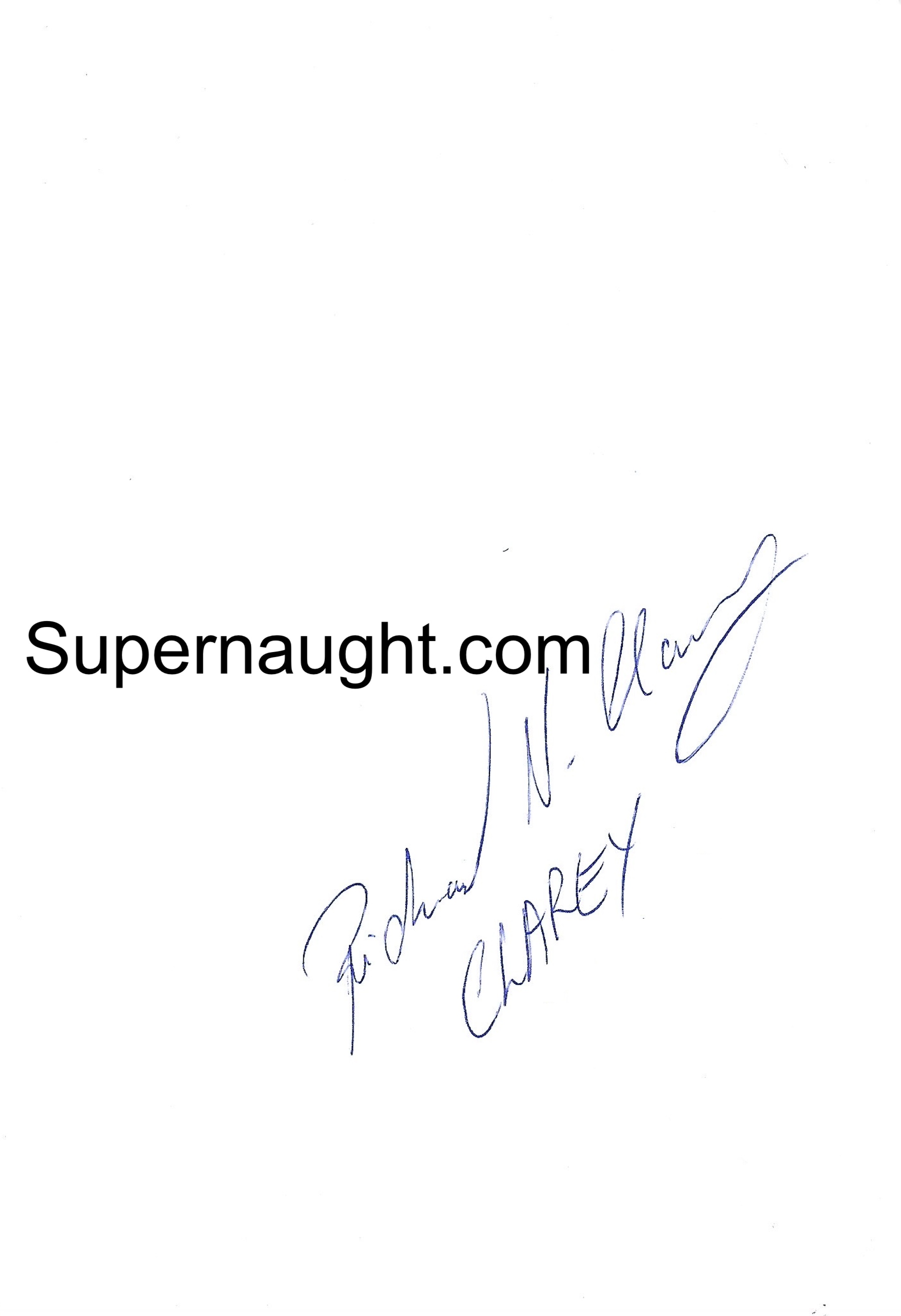 Richard Clarey Butterfly Card Signed Twice image 3