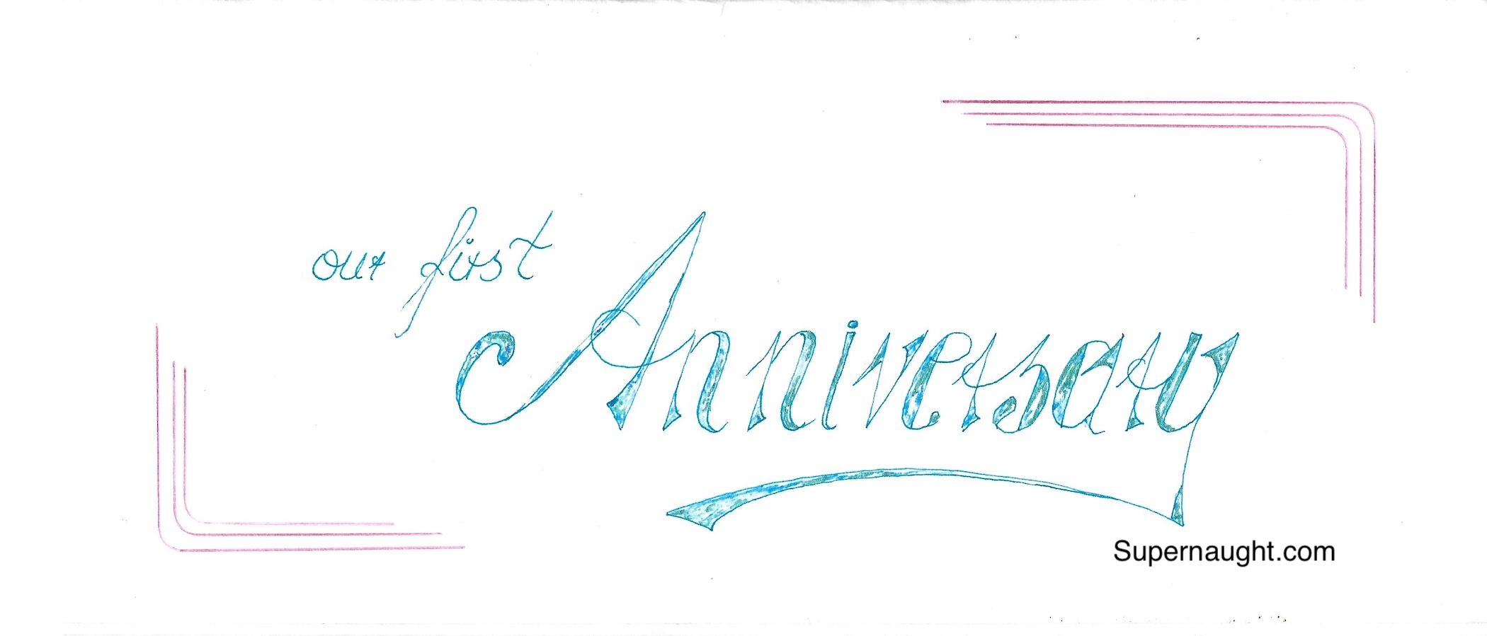 Richard Clarey Card Artwork with Signed Envelope image 2