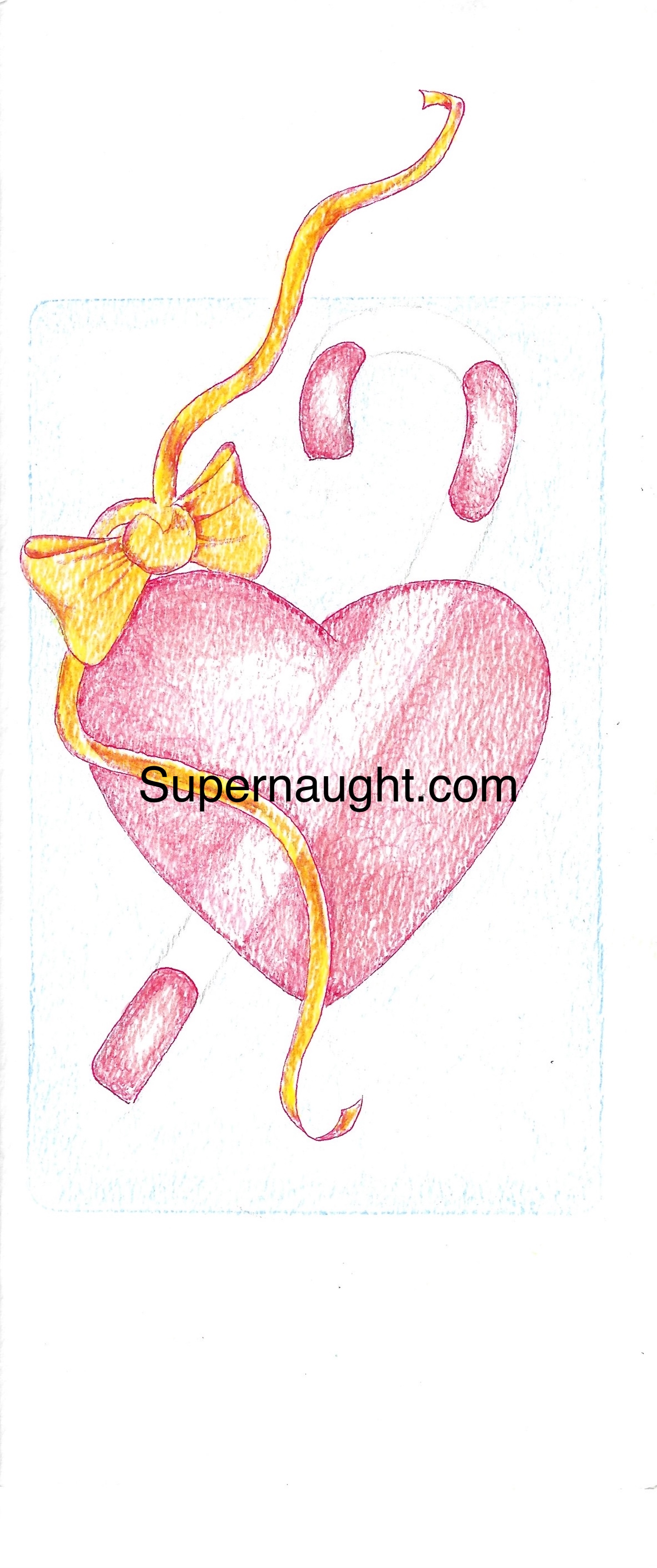 Richard Clarey Hand Drawn Happy Holiday Card Signed