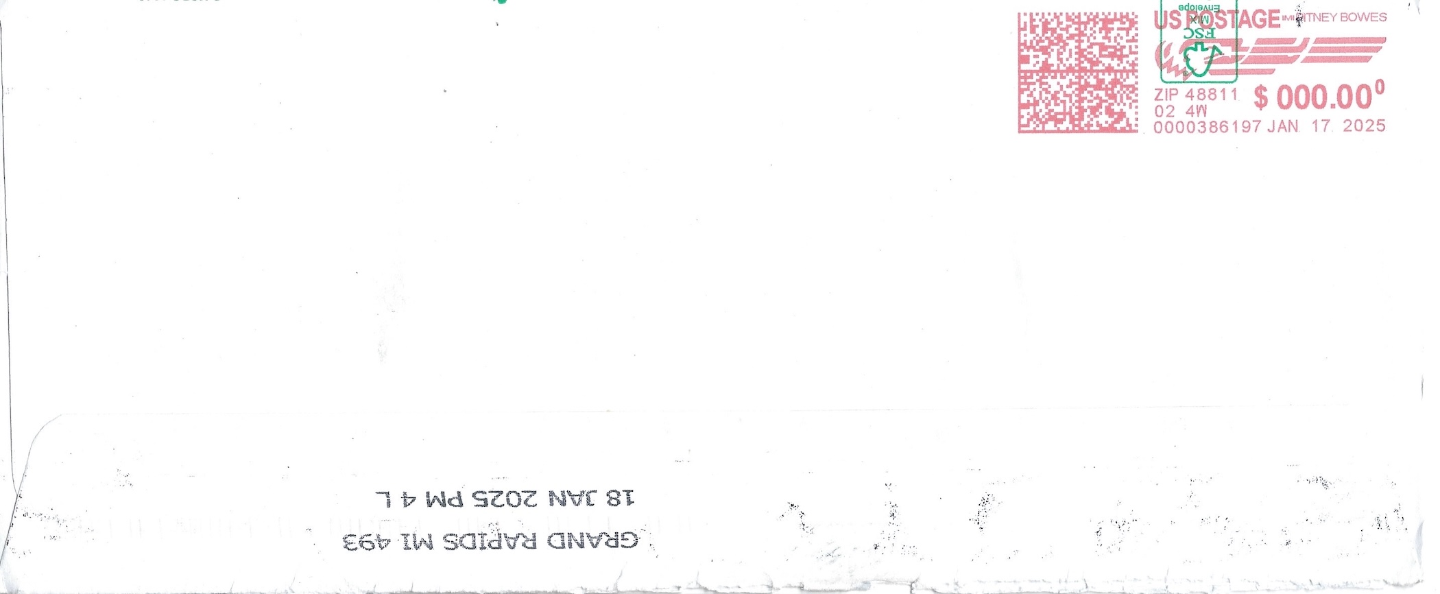 Richard Clarey Handmade Birthday Card with Signed Envelope image 5