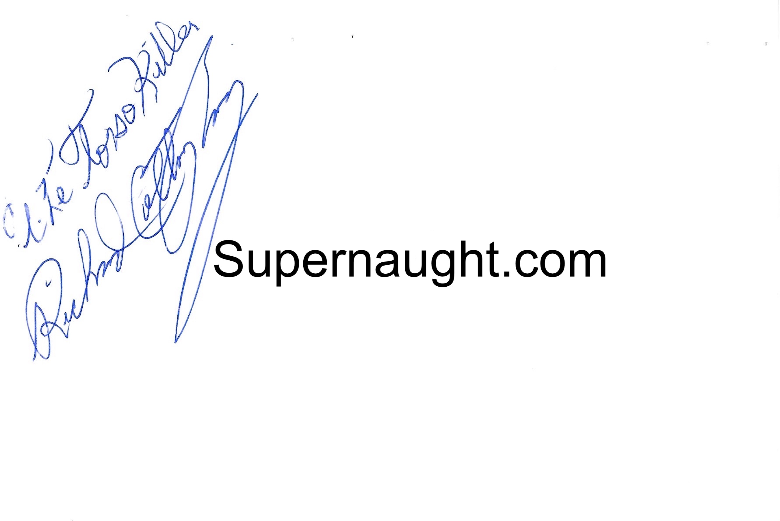 Richard Cottingham Photo Signed Torso Killer image 2