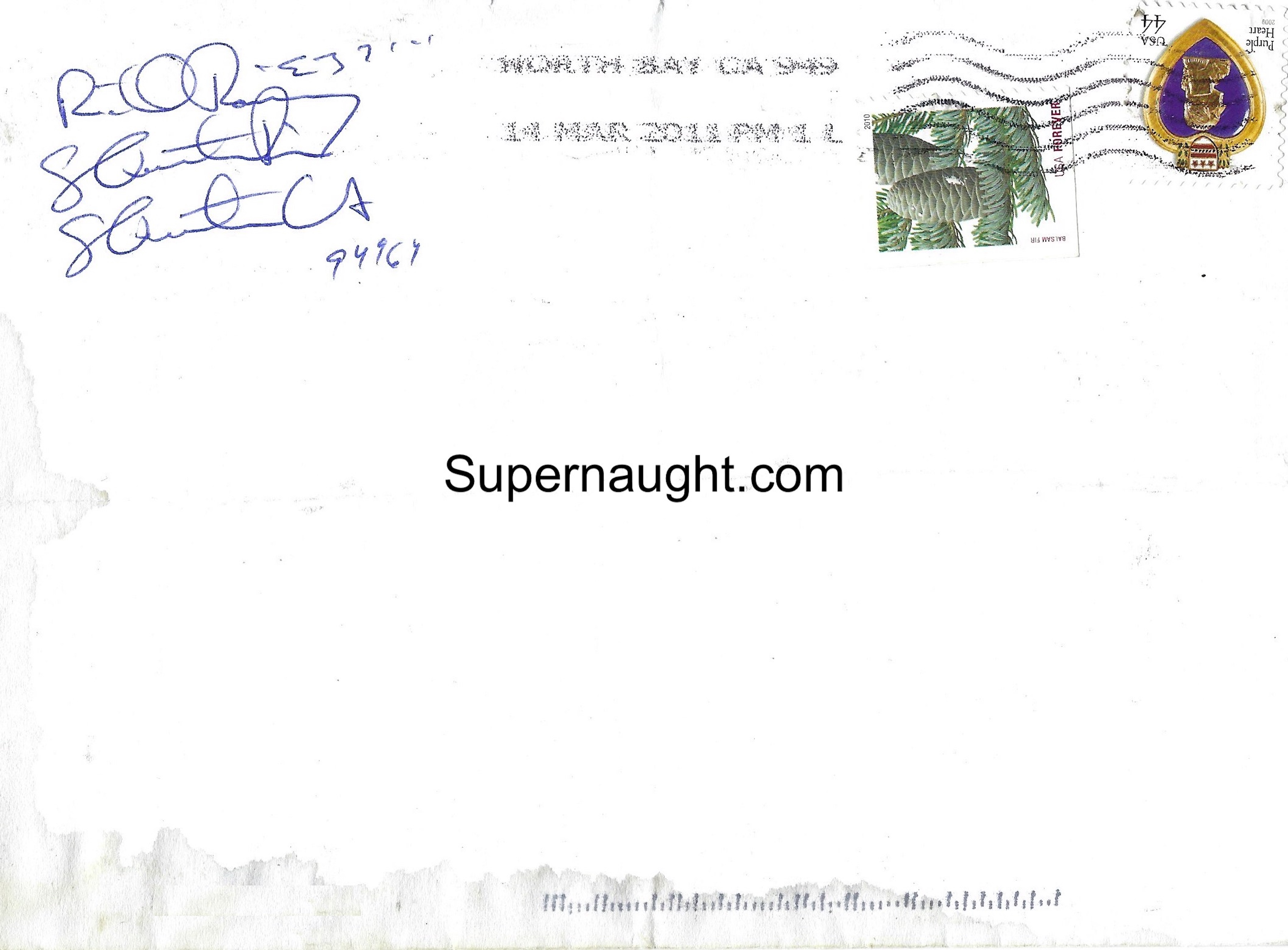 Richard Ramirez Girl Artwork With Signed Envelope image 2