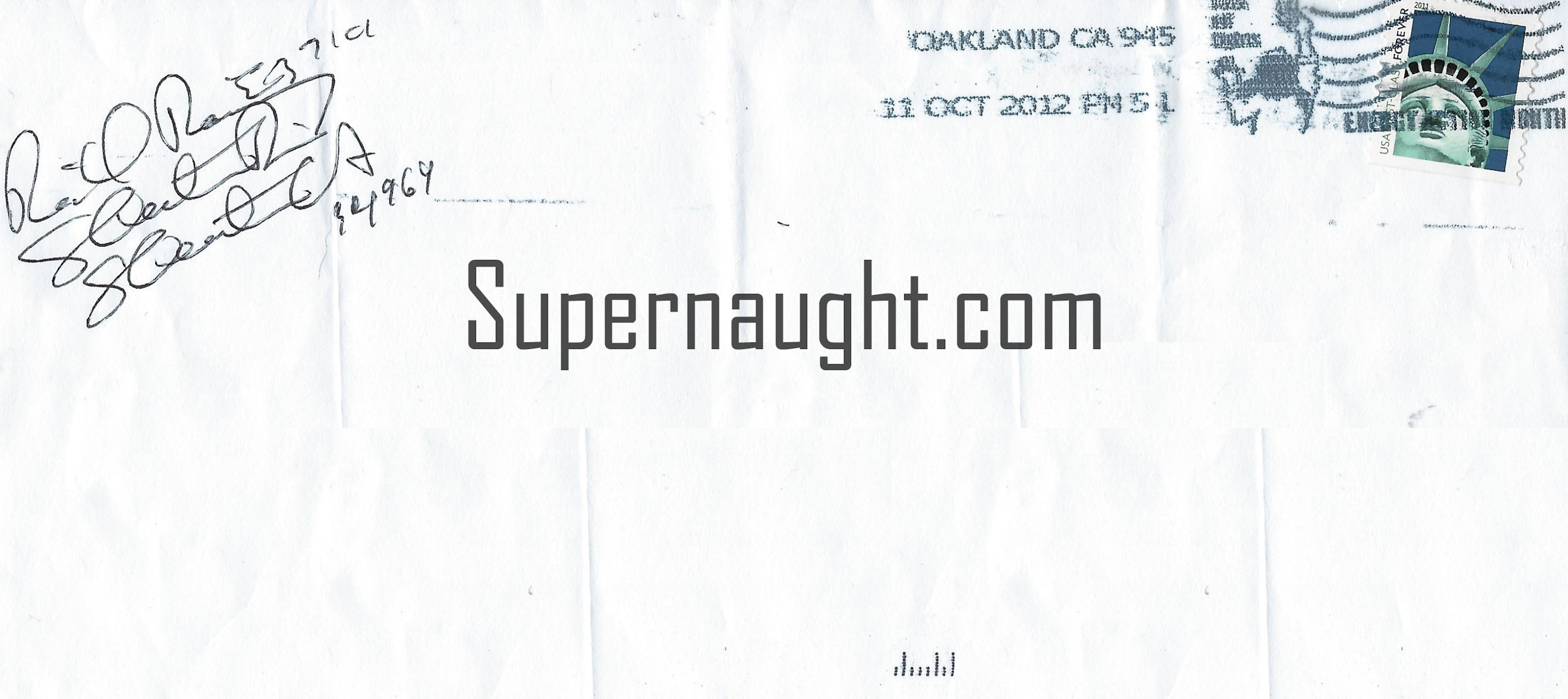 Richard Ramirez Handwritten 2012 Letter and Envelope Both Set image 2