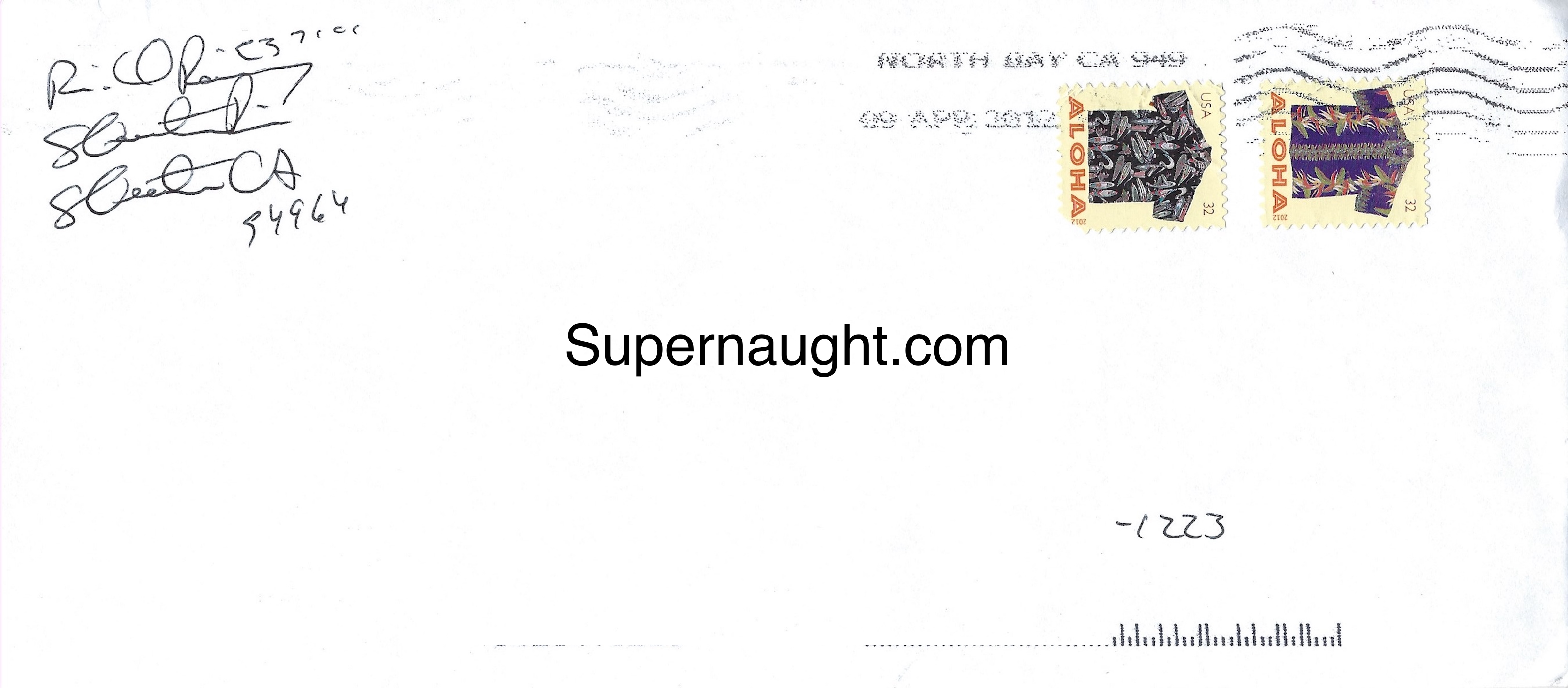 Richard Ramirez Letter and Envelope Set Both Signed image 2