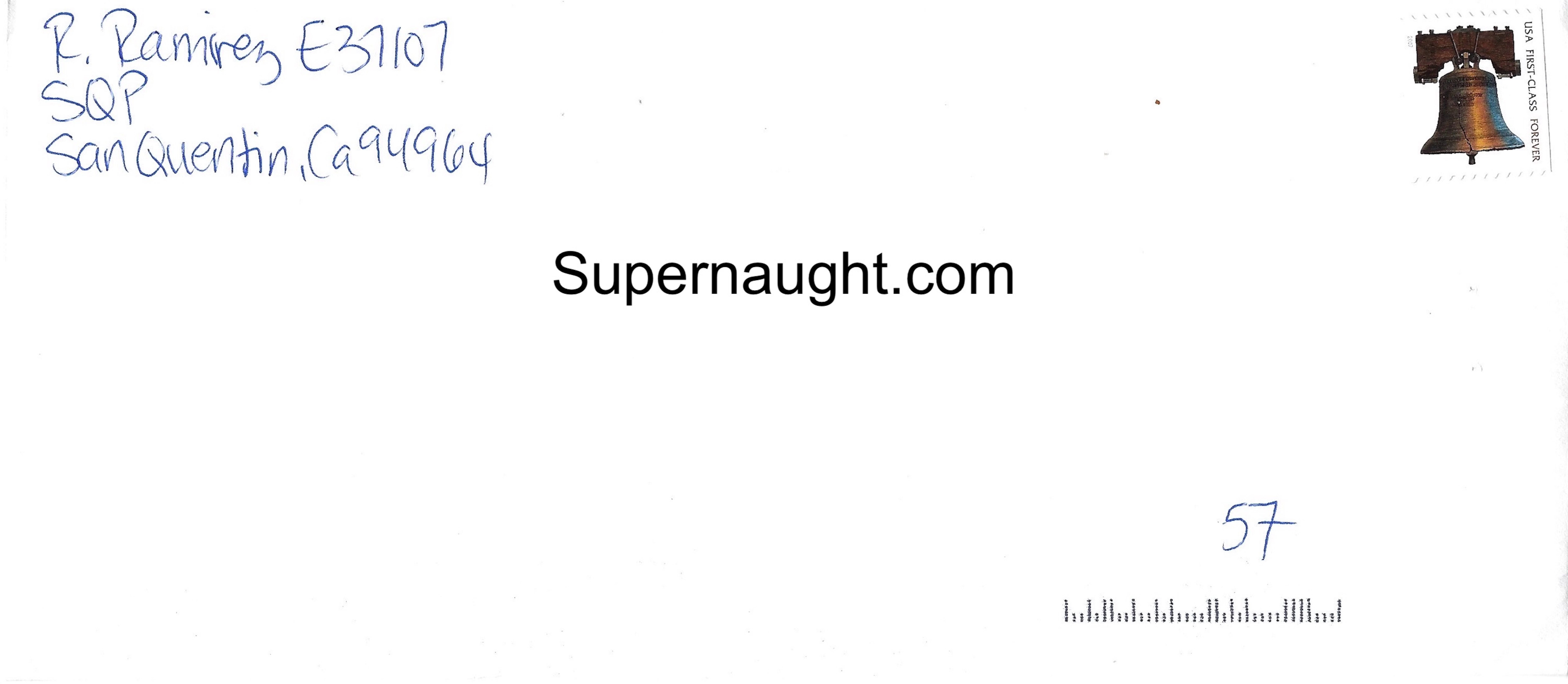 Richard Ramirez Mail Refusal and Envelope Set San Quentin State Prison Death Row image 2