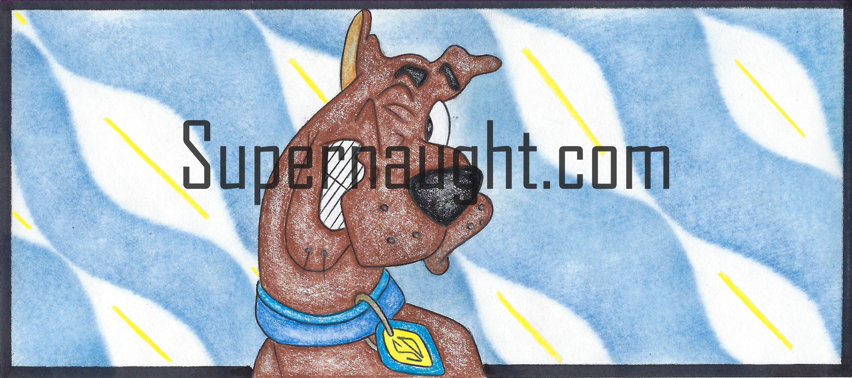 Richard Ramirez Scooby Doo Artwork with COA from Doreen Signed