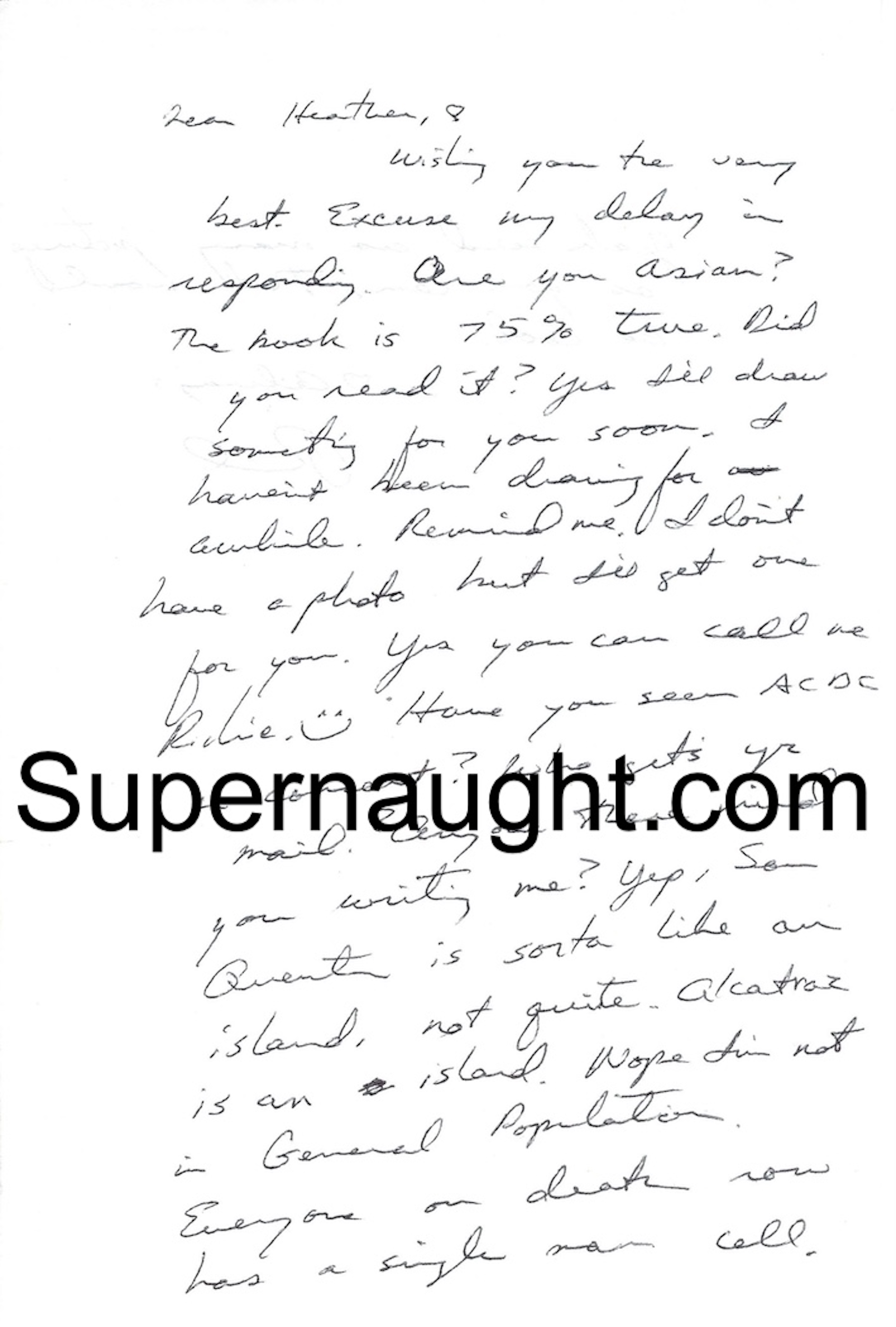 Richard Ramirez Vintage Letter and Envelope Both Signed