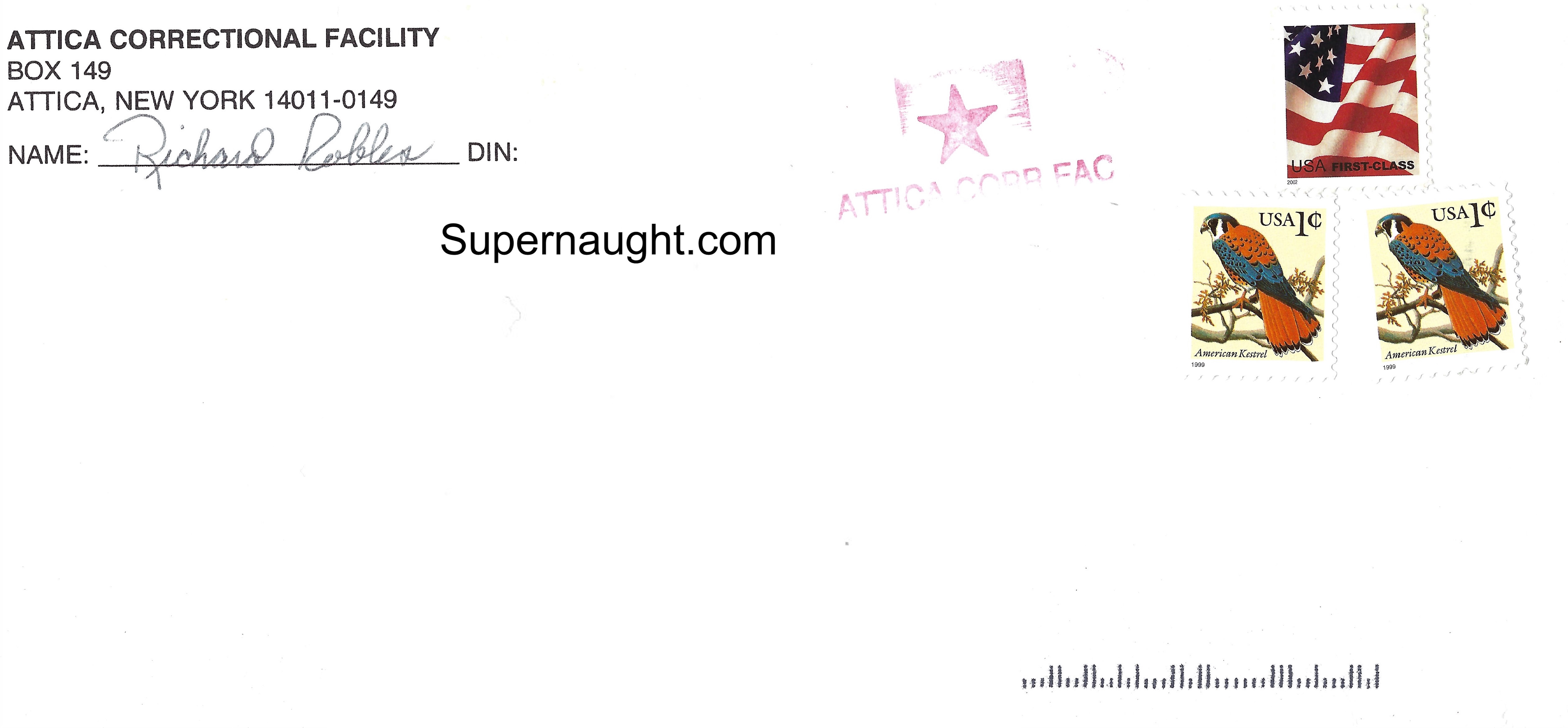 Richard Robles 12 Page Letter With Signed Envelope image 4