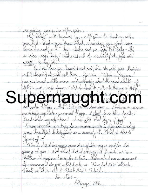 Richard Robles Six Page Letter With Drawing and Signed Envelope Released image 2