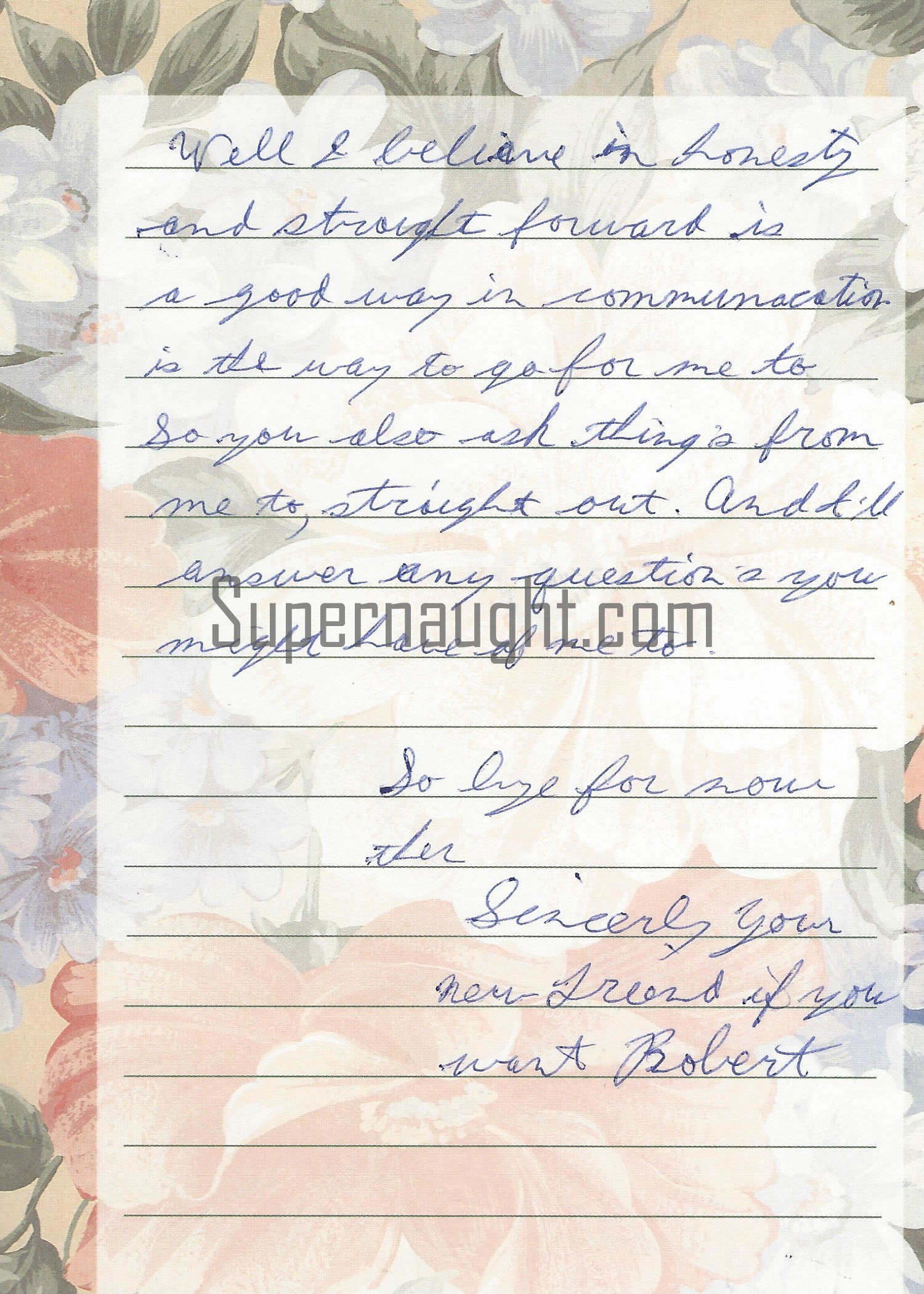 Robert Arthurson Four Page Letter And Envelope Set Both Signed