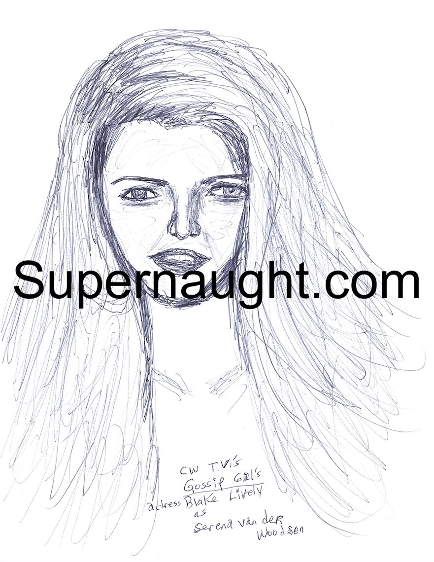 Robert Bardo Blake Lively Portrait