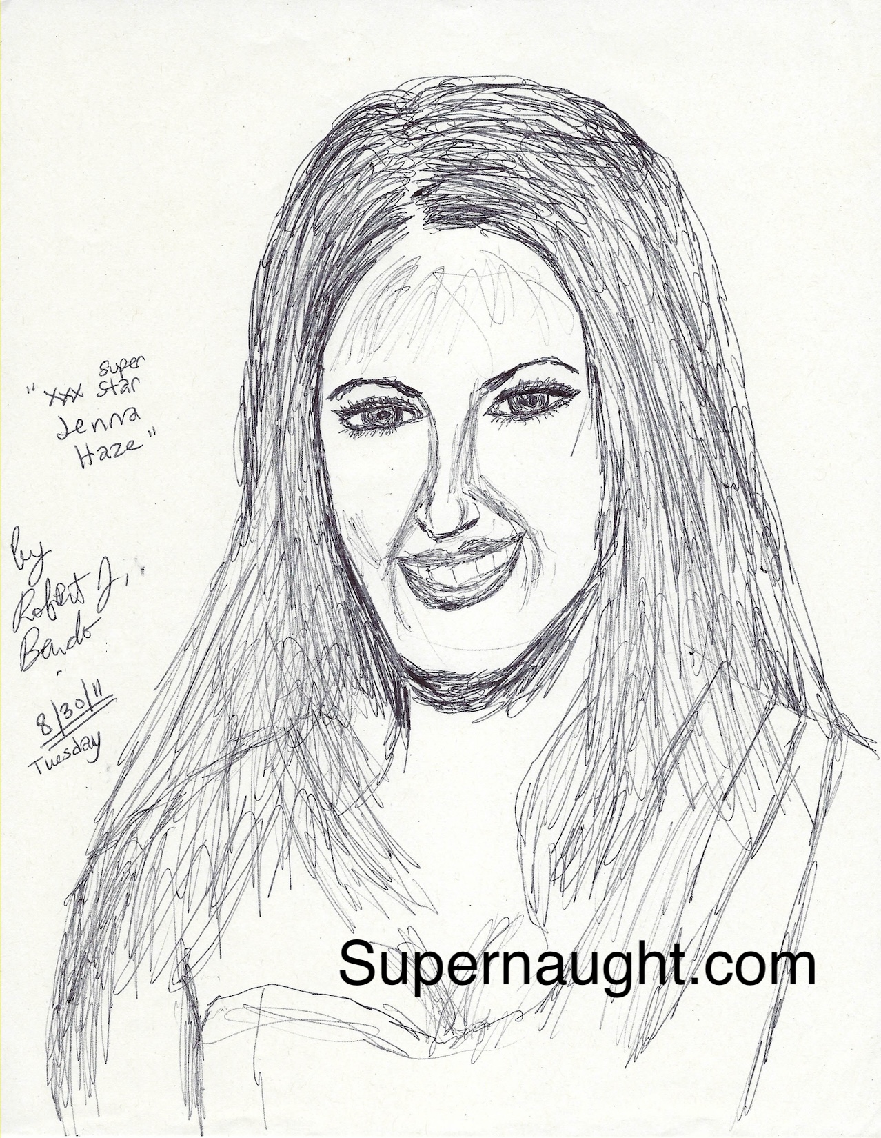 Robert Bardo Jenna Haze Artwork Signed