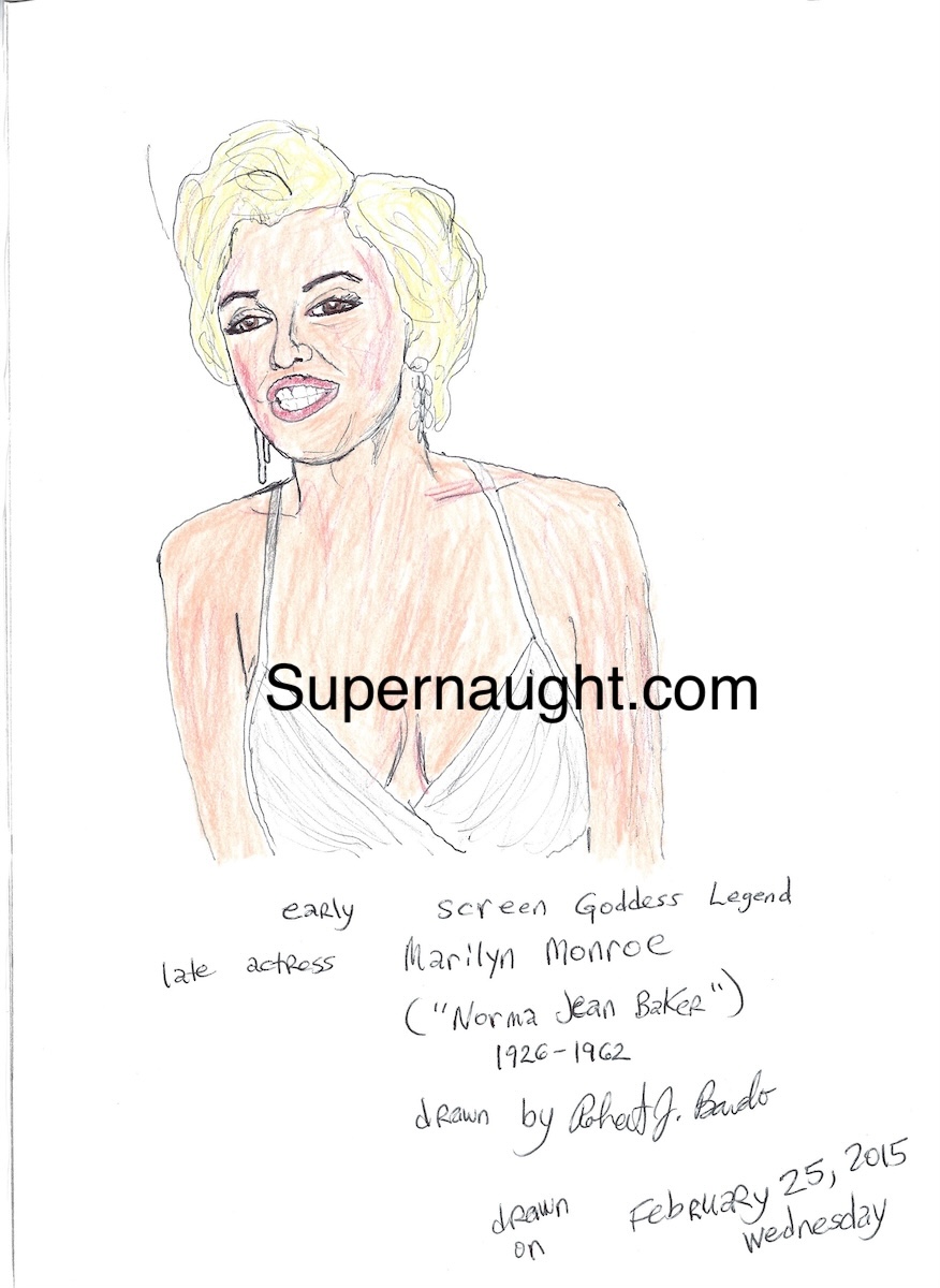 Robert Bardo Marilyn Monroe Artwork Signed