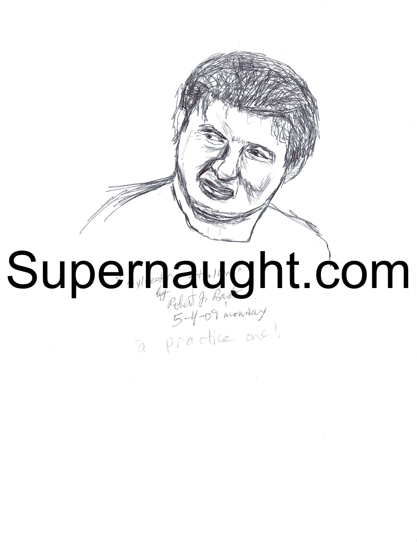 Robert Bardo Sylvester Stallone Portrait Signed