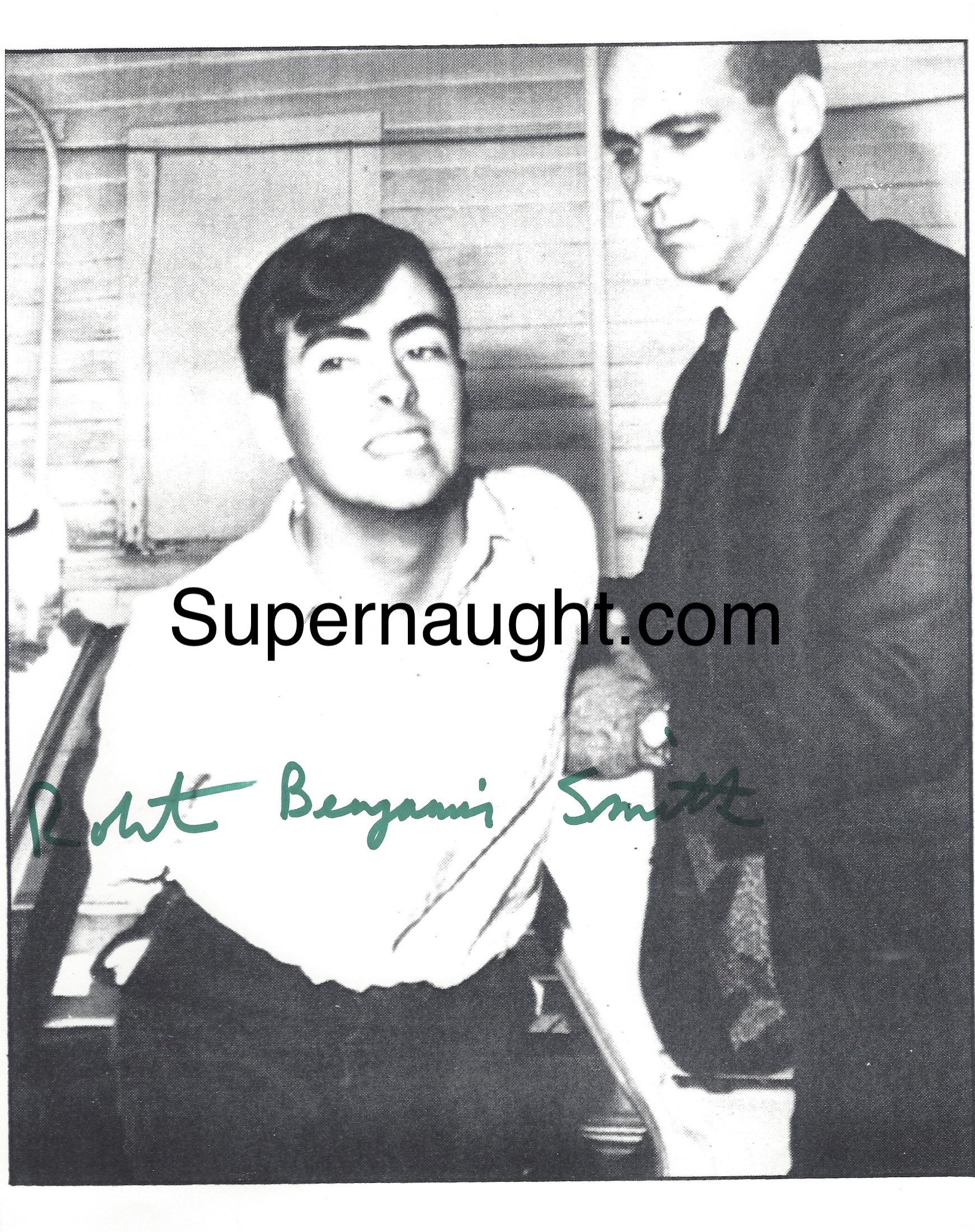 Robert Benjamin Smith Photo Signed In Full