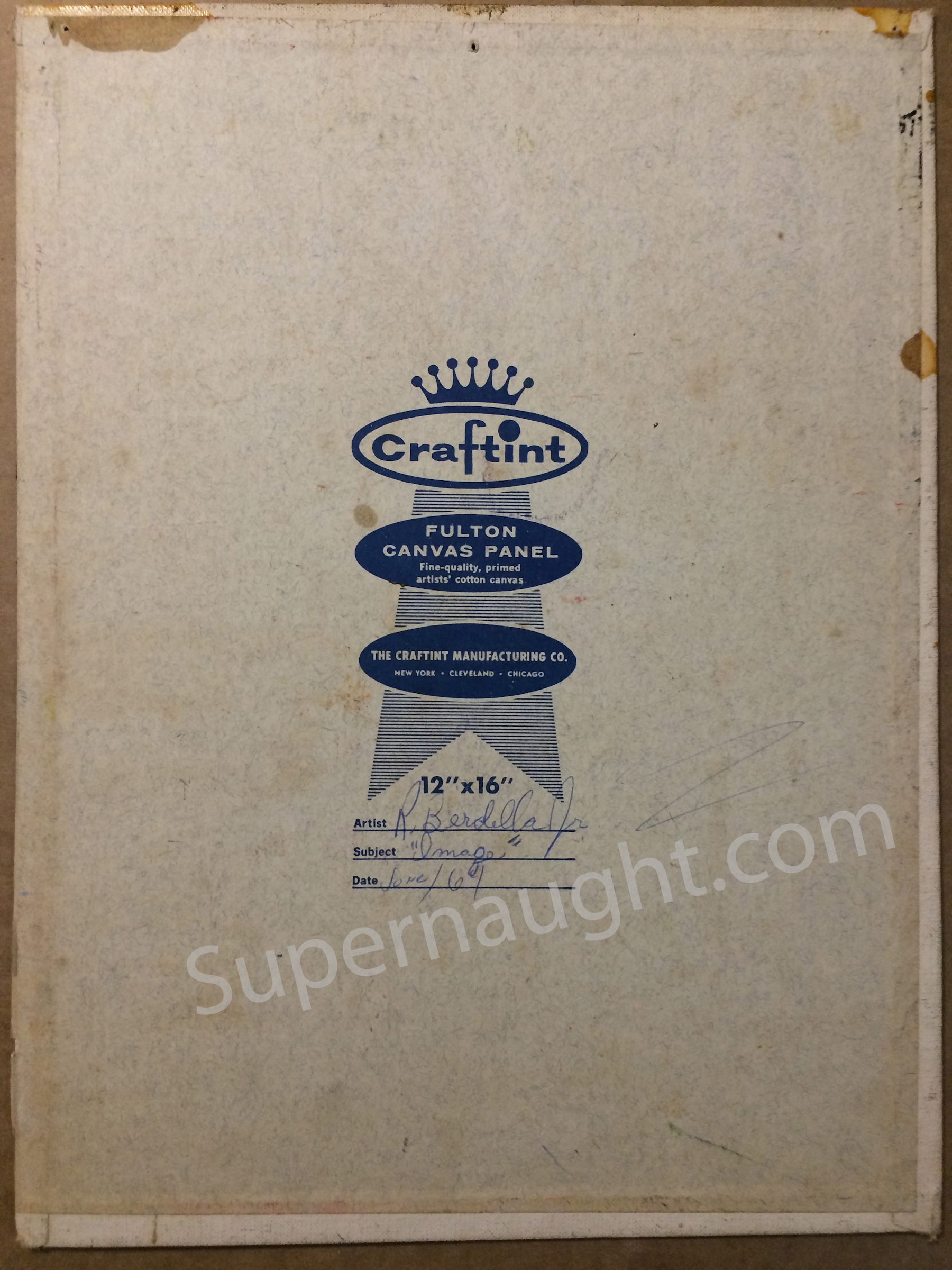 Robert Berdella 1964 Image Painting Signed image 2