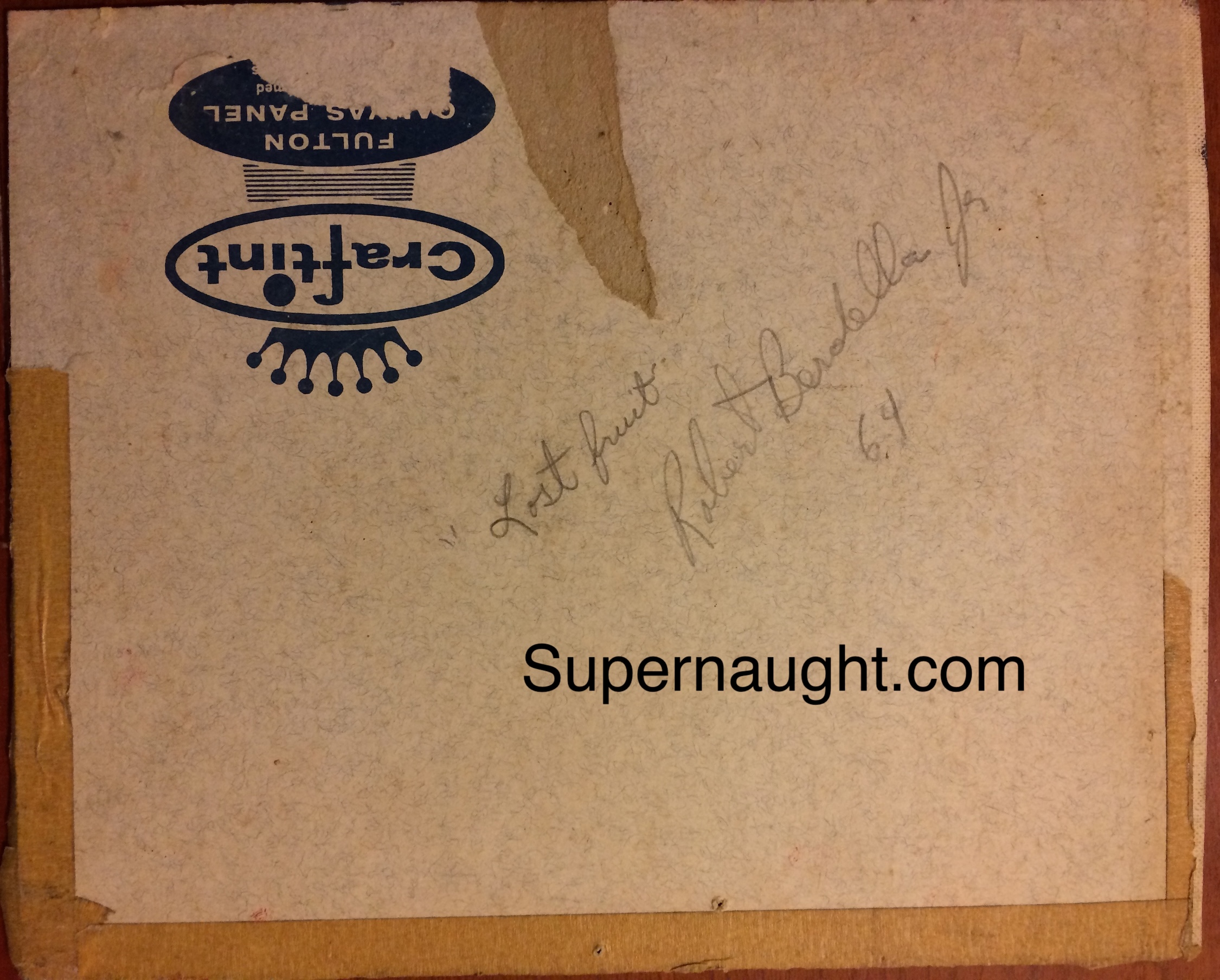 Robert Berdella 1964 Signed Lost Fruit Painting image 2