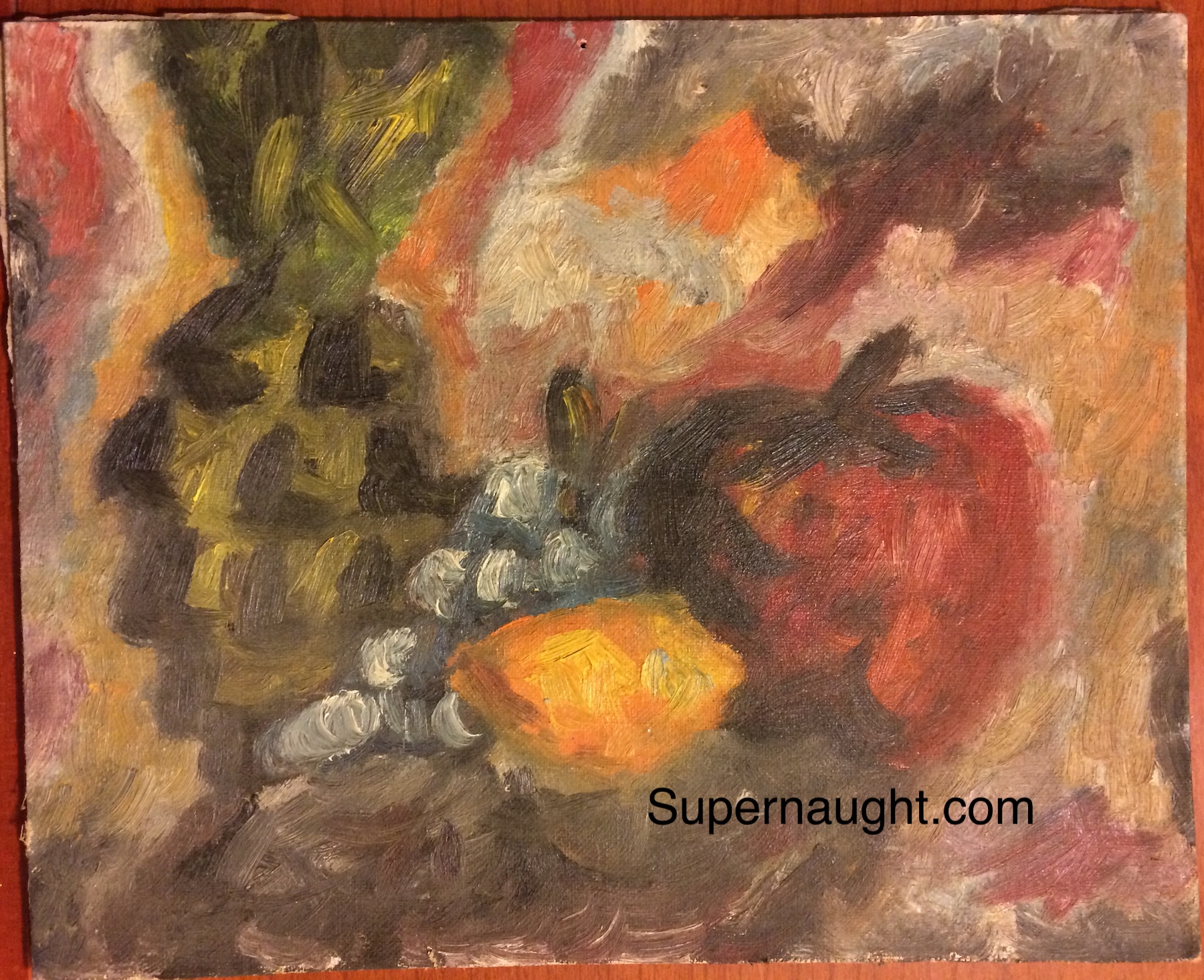 Robert Berdella 1964 Signed Lost Fruit Painting