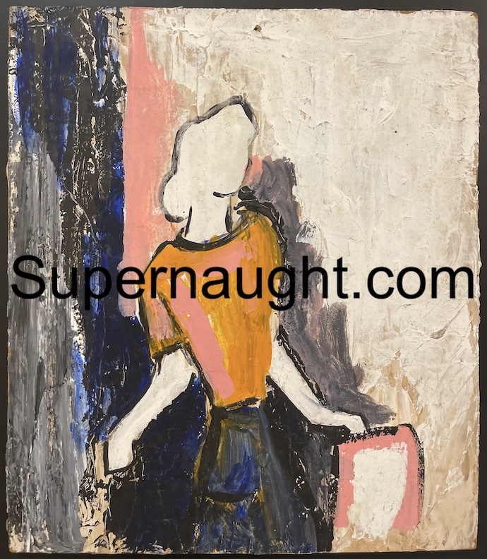 Robert Berdella Faceless Woman Painting