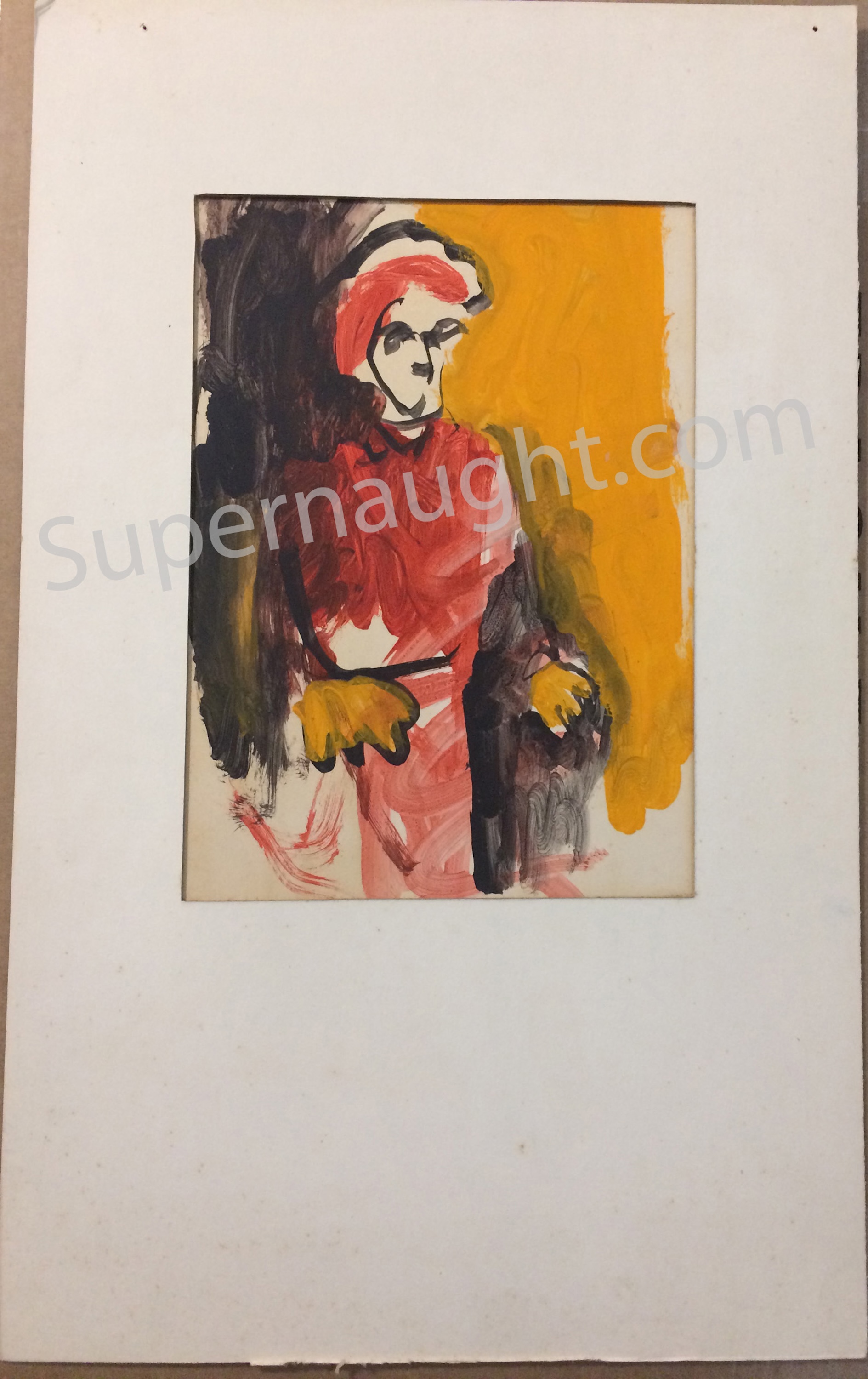 Robert Berdella Garfunkel Painting Signed