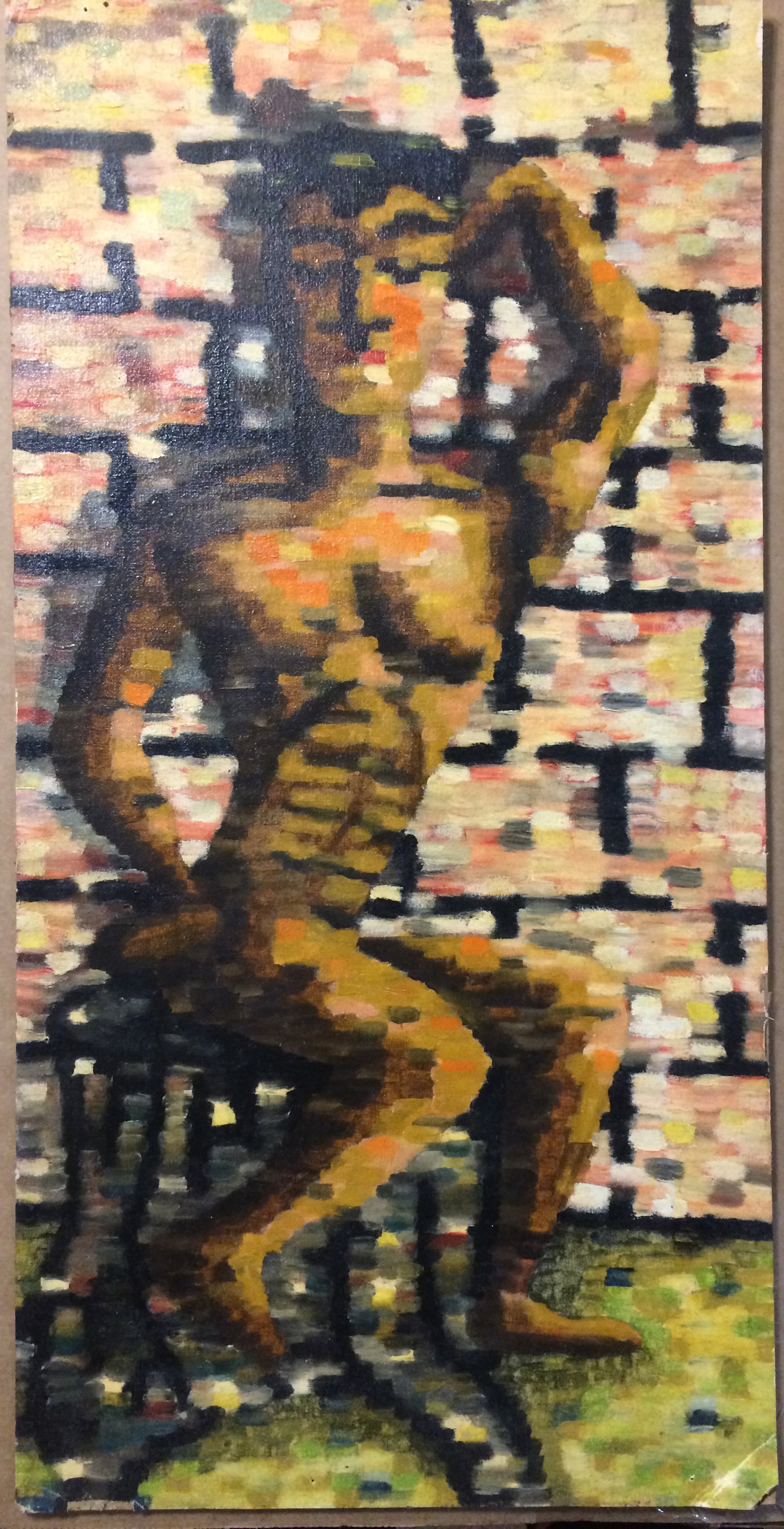 Robert Berdella He Man Painting 1964 Signed