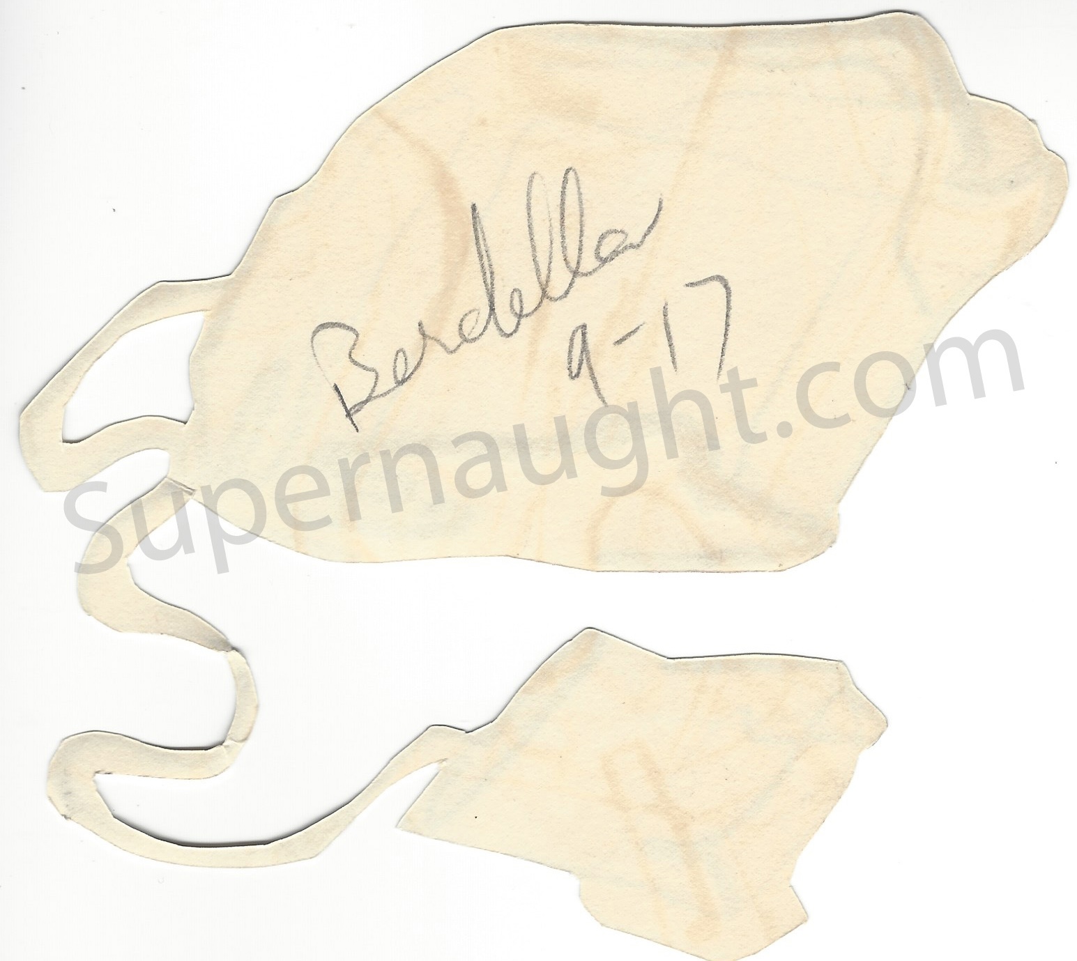 Robert Berdella Watercolor Painting and Signed Stencil Artwork image 2