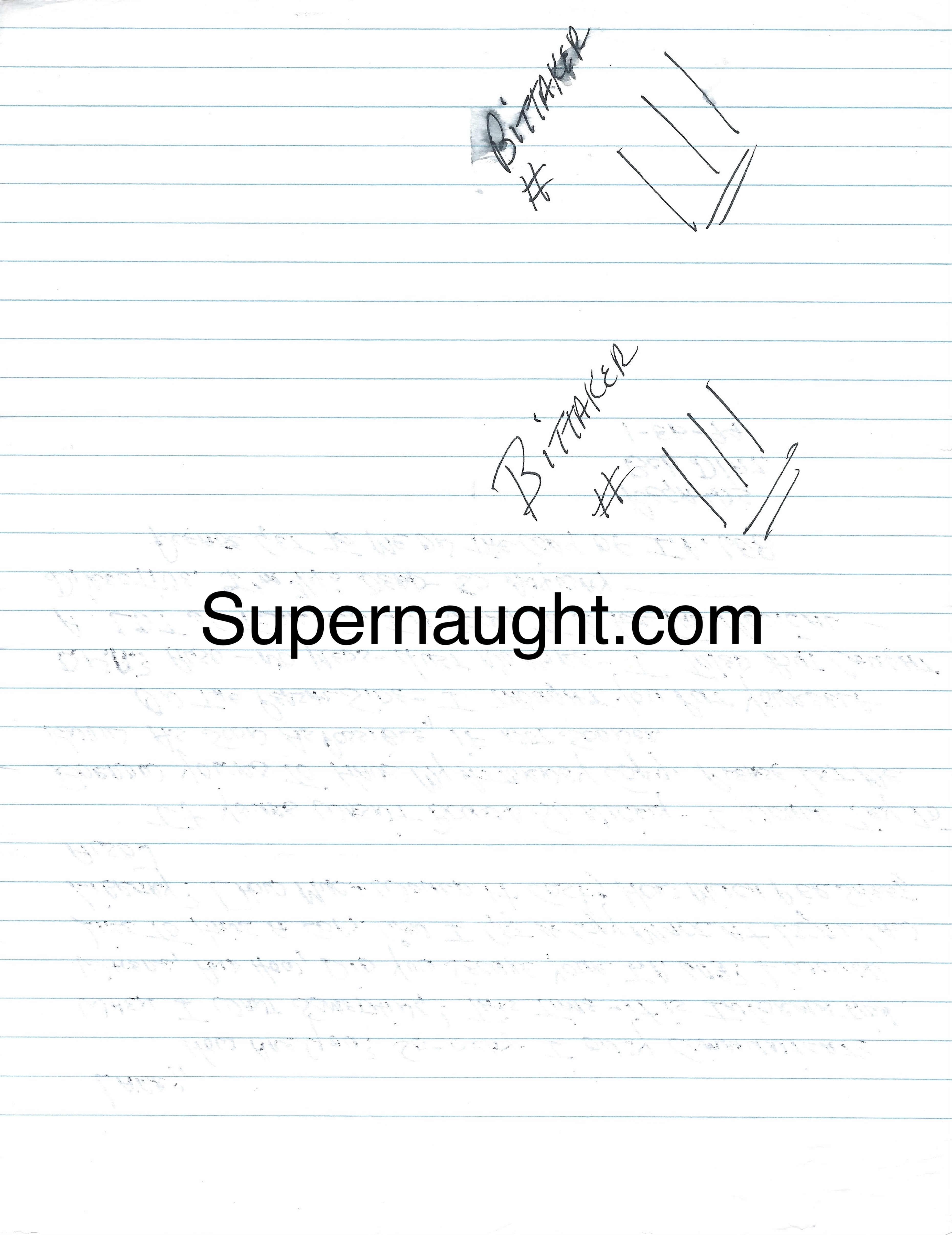 Robert Diaz Signed Kite to Lawrence Bittaker image 2