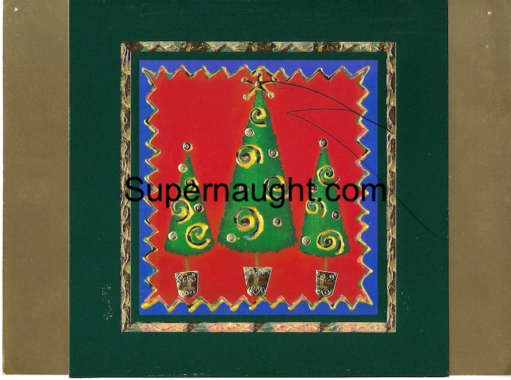 Robert Hansen Christmas Card Signed image 2