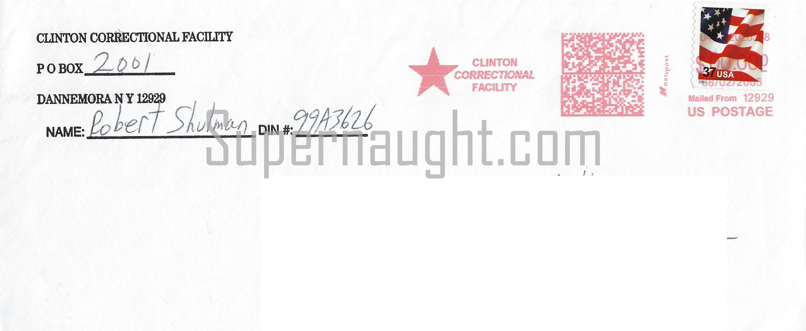 Robert Shulman Letter and Envelope Set Both Signed image 5
