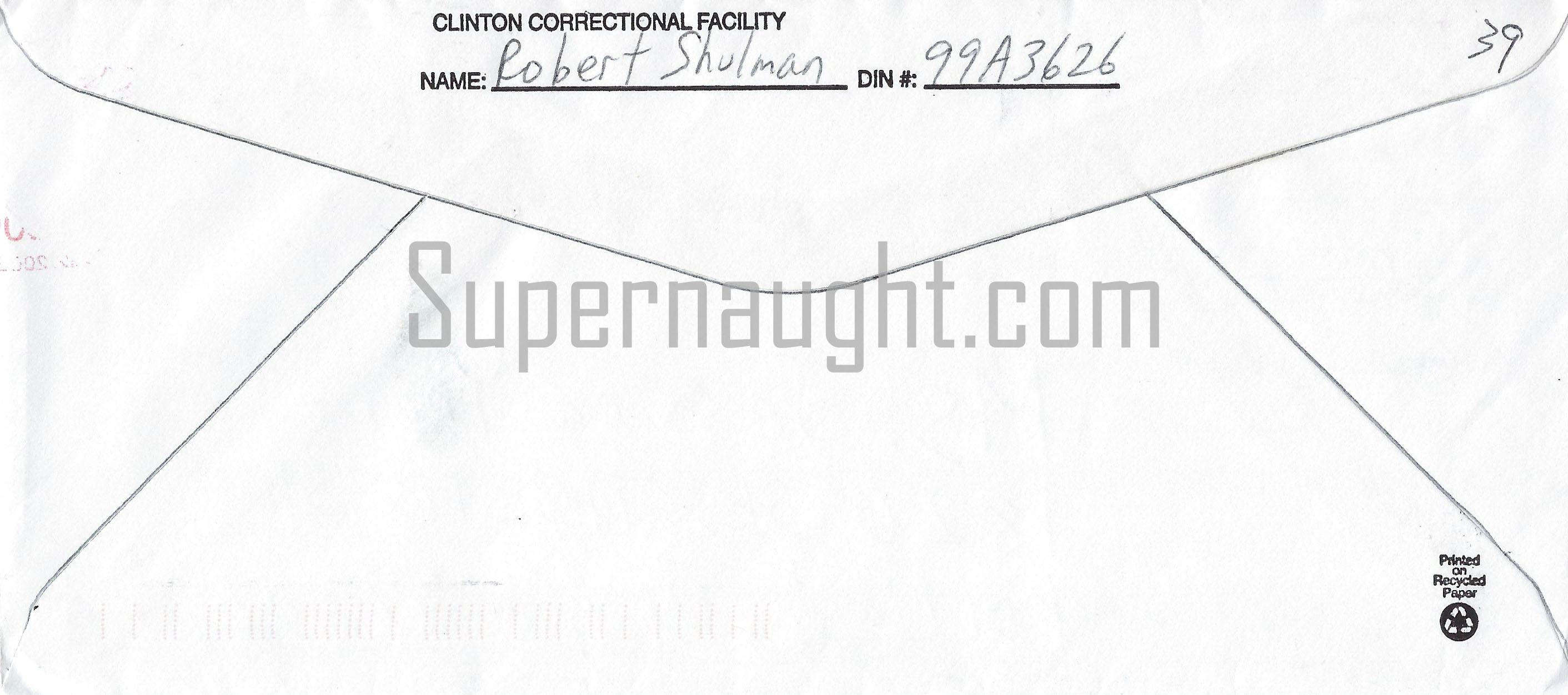 Robert Shulman Letter and Envelope Set Both Signed image 6
