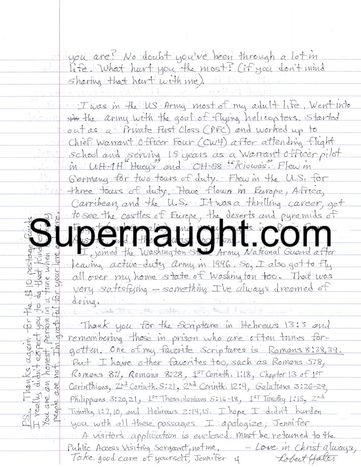 Robert Yates Letter and Envelope Both Signed image 3