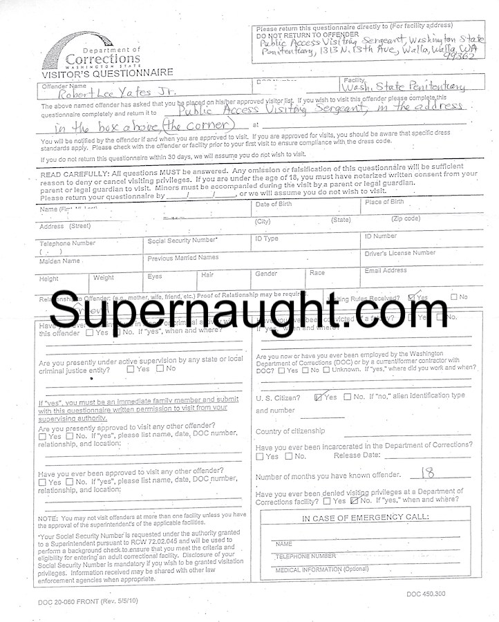 Robert Yates Letter Application and Envelope All Signed image 2
