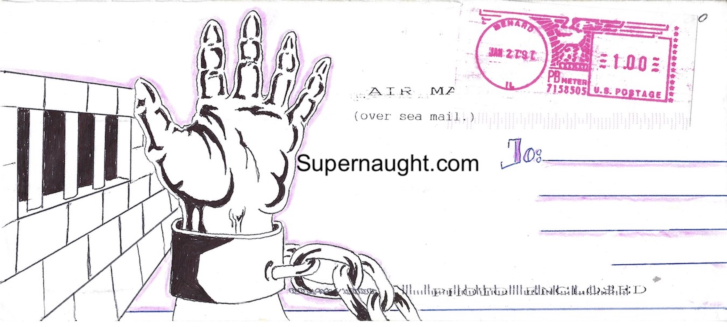 Robin Gecht Envelope Artwork