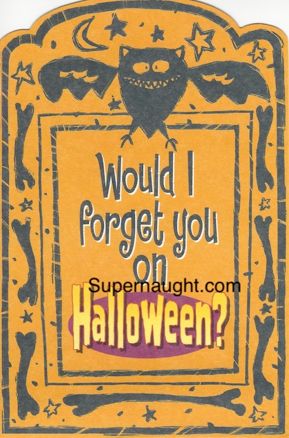 Robin Lee Row Halloween Card Envelope Set Both Signed image 2