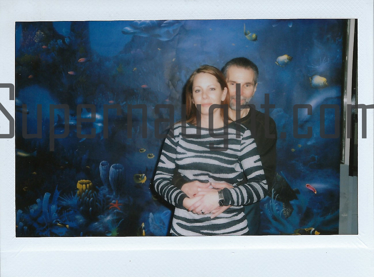 Ronald Butch Defeo and Wife Polaroid