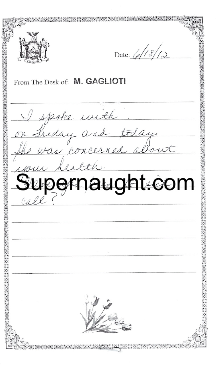 Ronald DeFeo Three Page Letter and Envelope Both Signed Plus Note His Counselor image 4