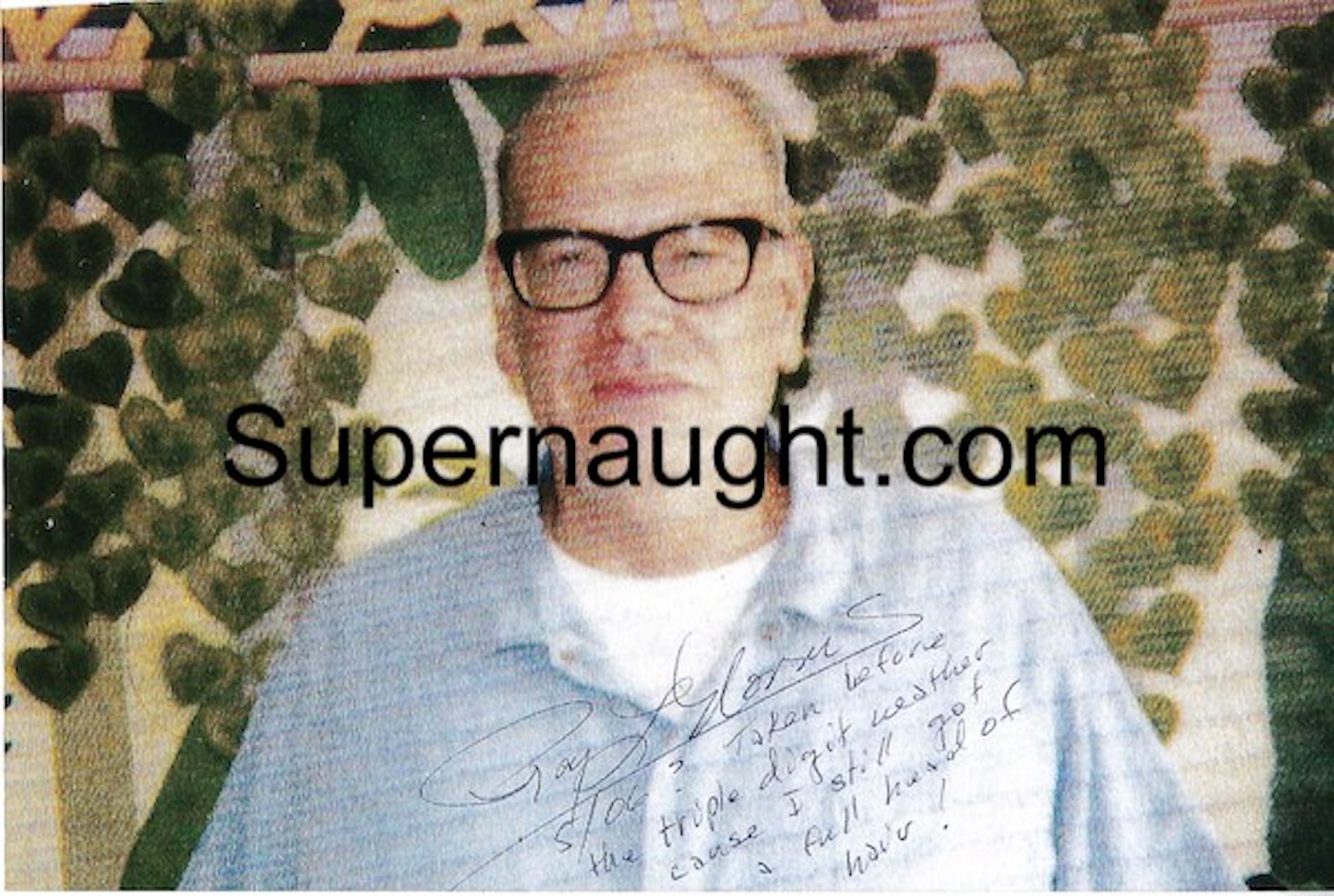 Roy Norris Autographed Photo