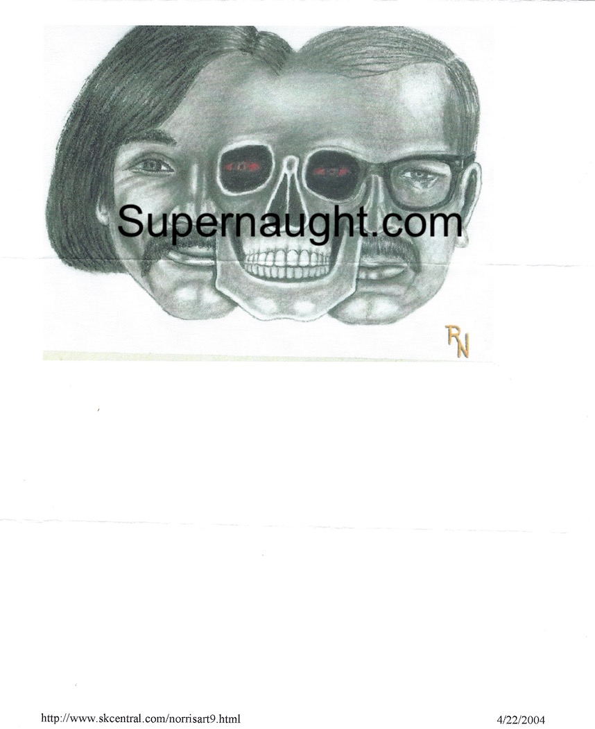 Roy Norris Pen Pal Letter and Artwork Printout image 3