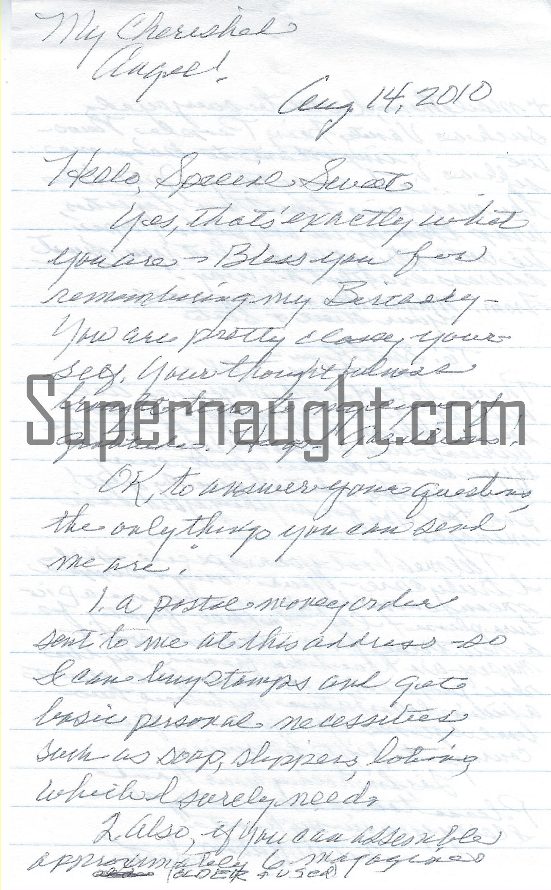 Sante Kimes Handwritten Letter Envelope Set Both Signed