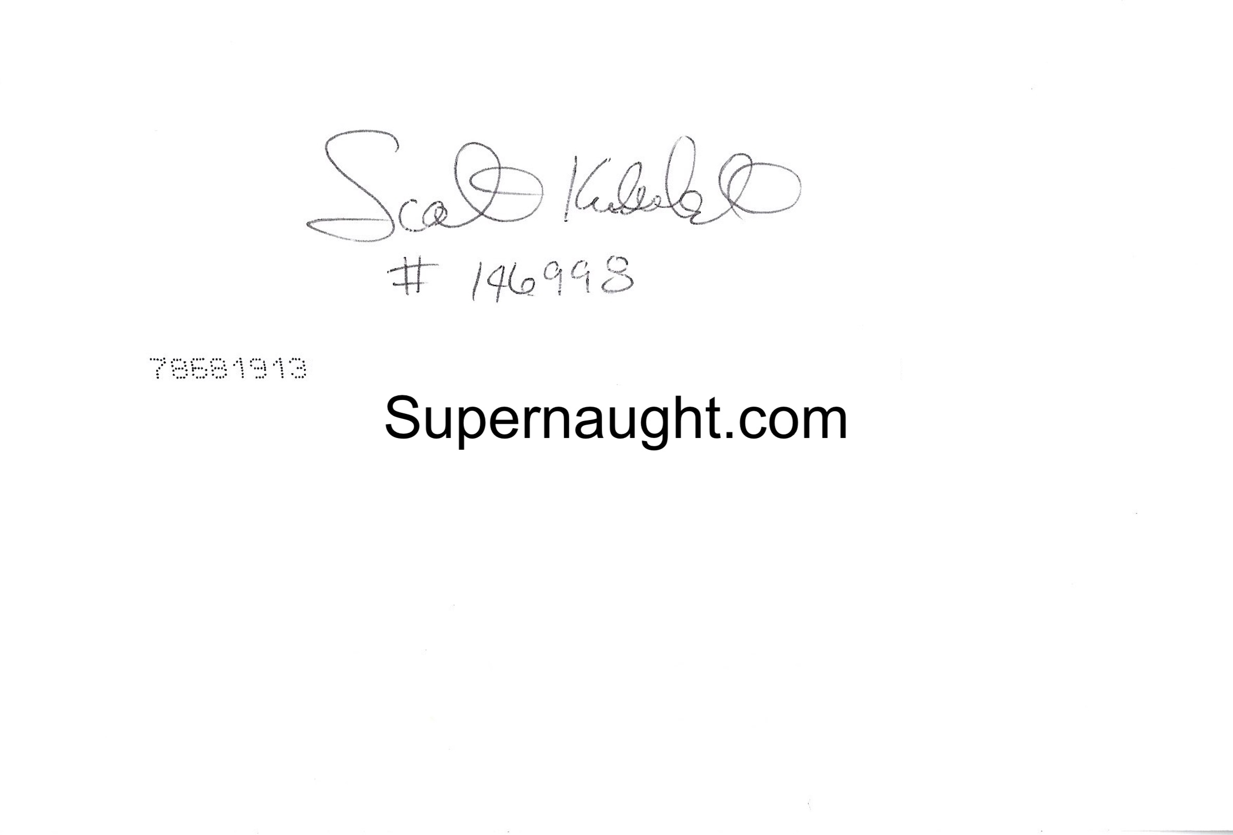 Scott Kimball Court Signed Photo image 2