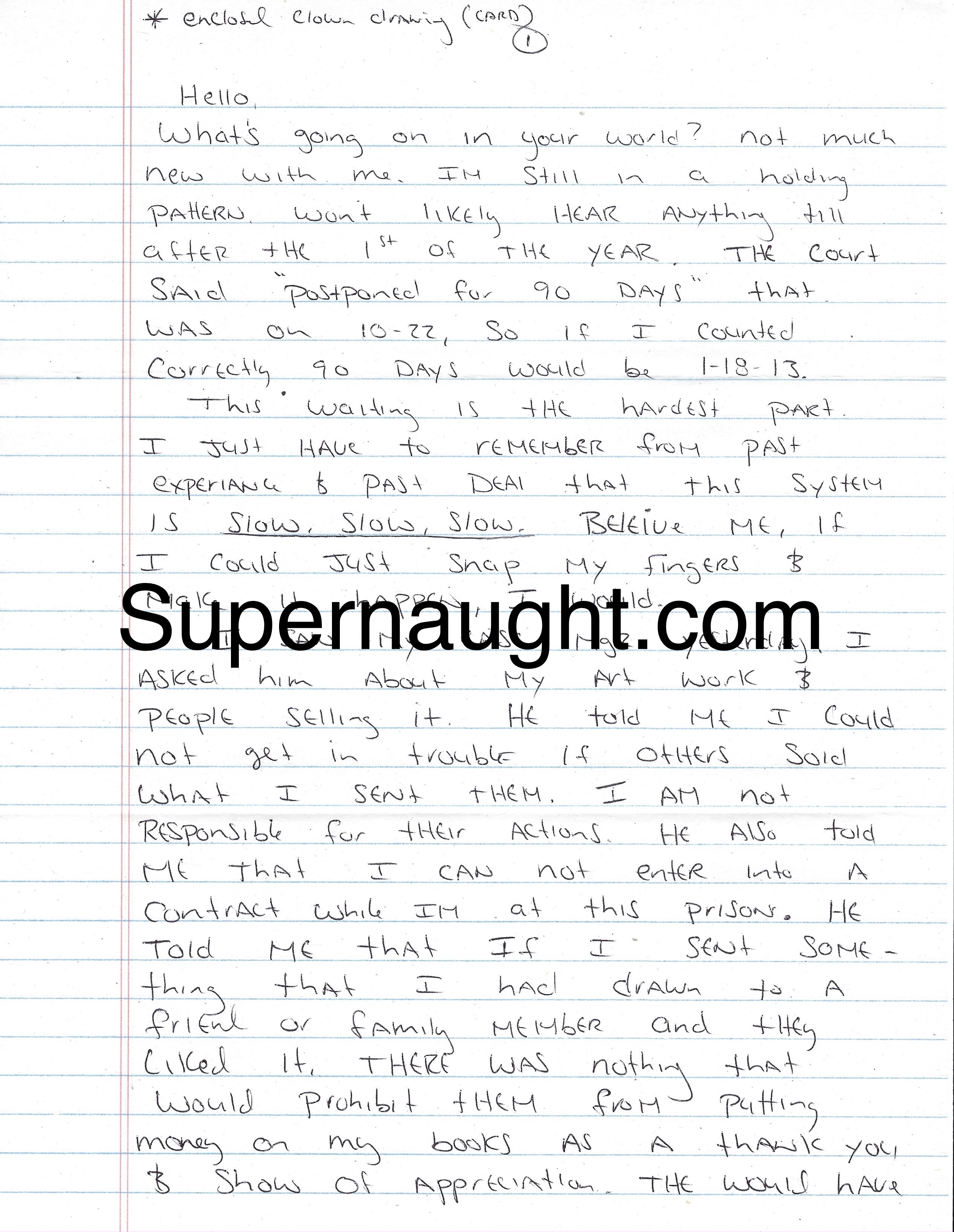Scott Kimball Handwritten Two Page Letter Envelope Set Both  image 2