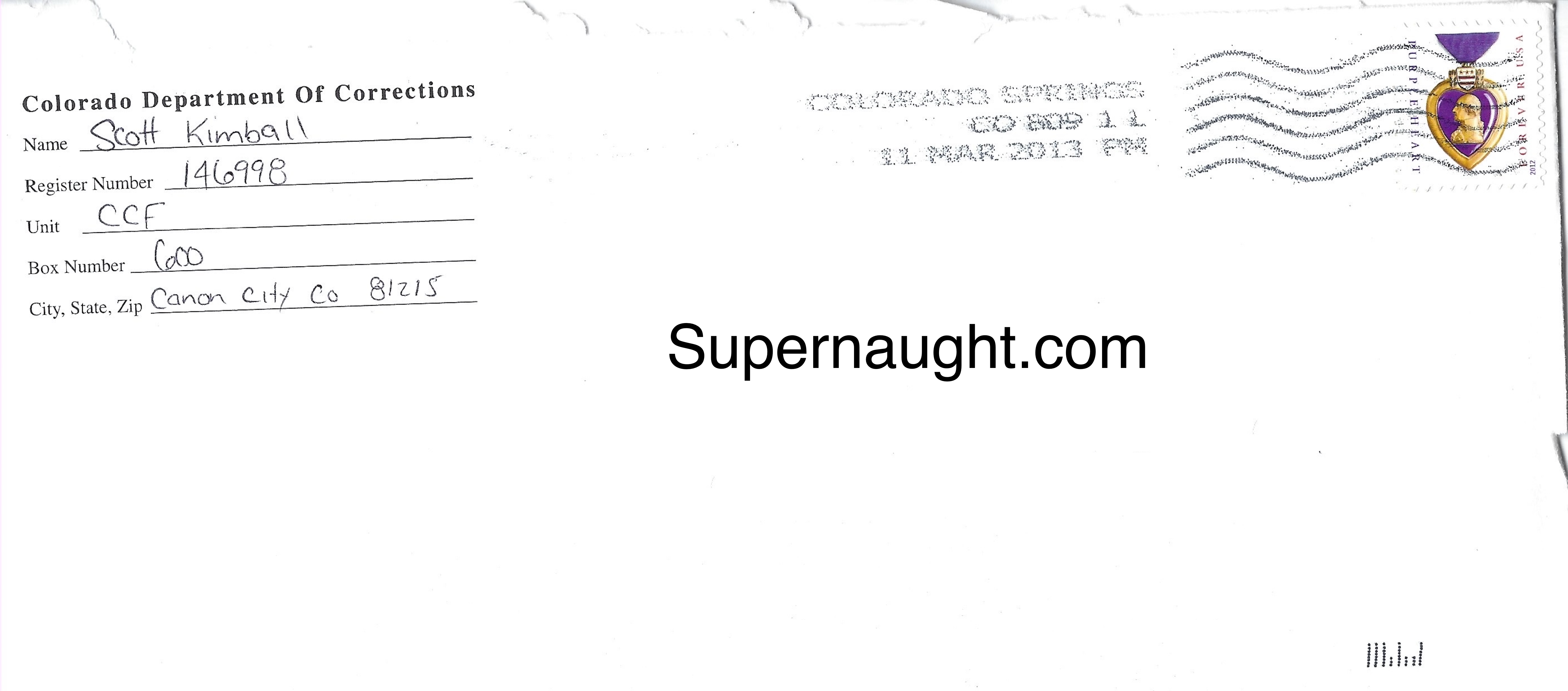 Scott Kimball Letter Envelope Set Both Signed image 3
