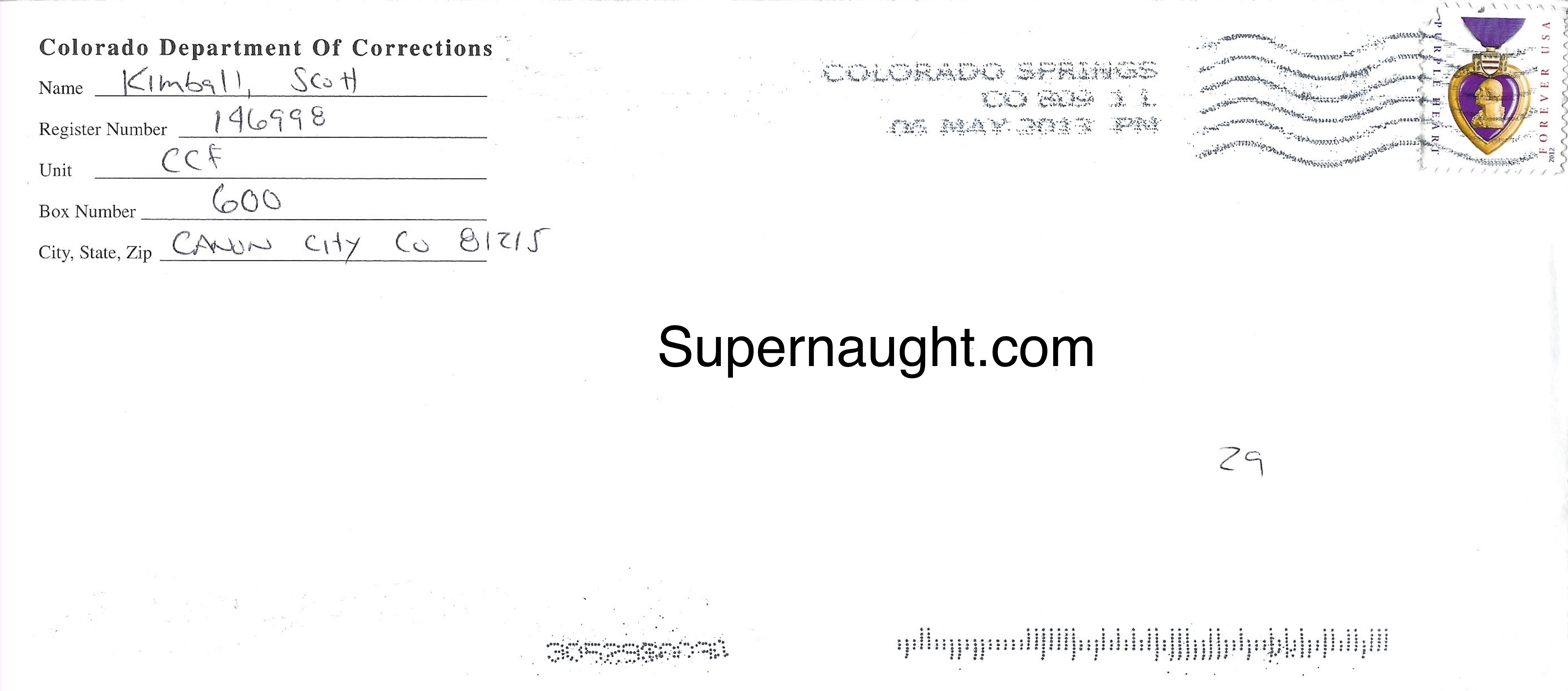 Scott Kimball Two Page Letter Envelope Set Both Signed image 3