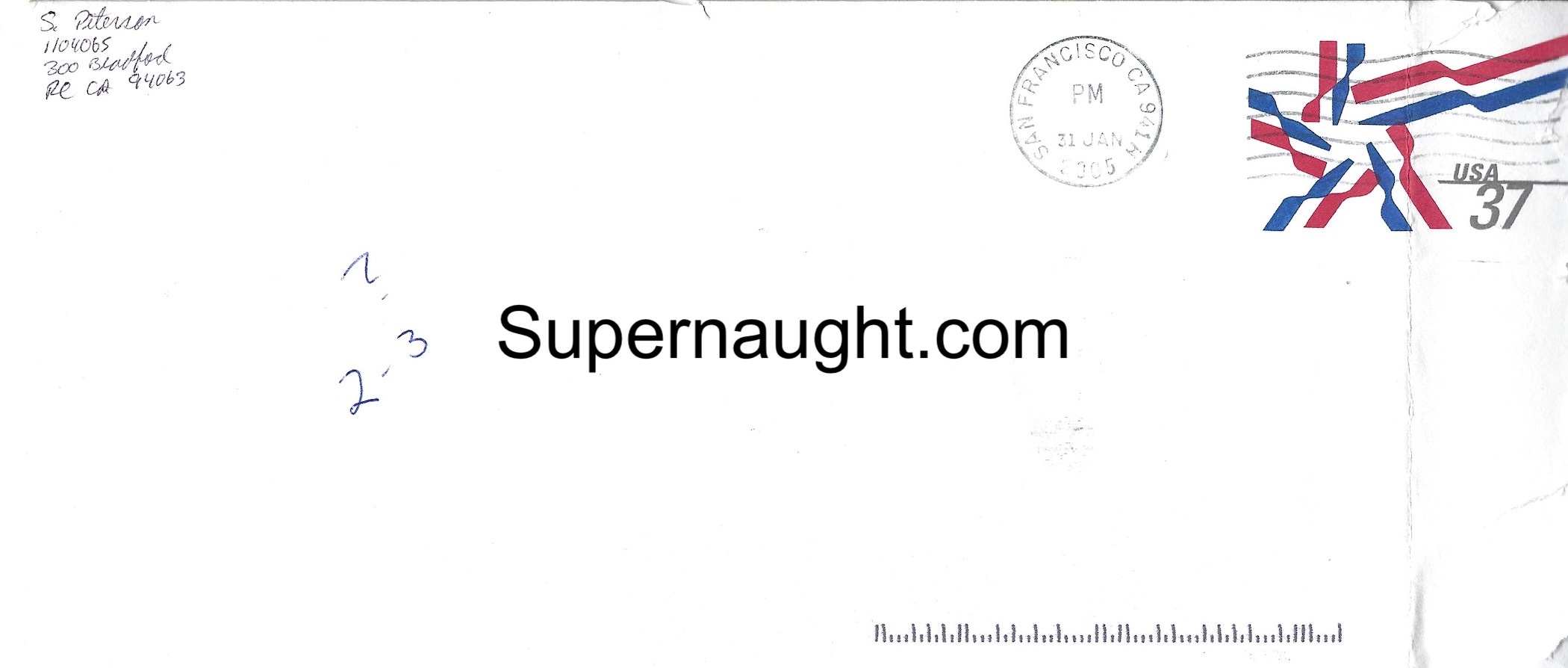 Scott Peterson County Jail Letter and Envelope Set Both Signed image 2