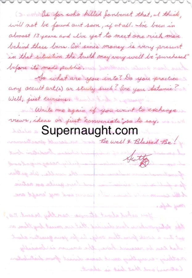 Scott Waterhouse Letter and Envelope Set Both Signed